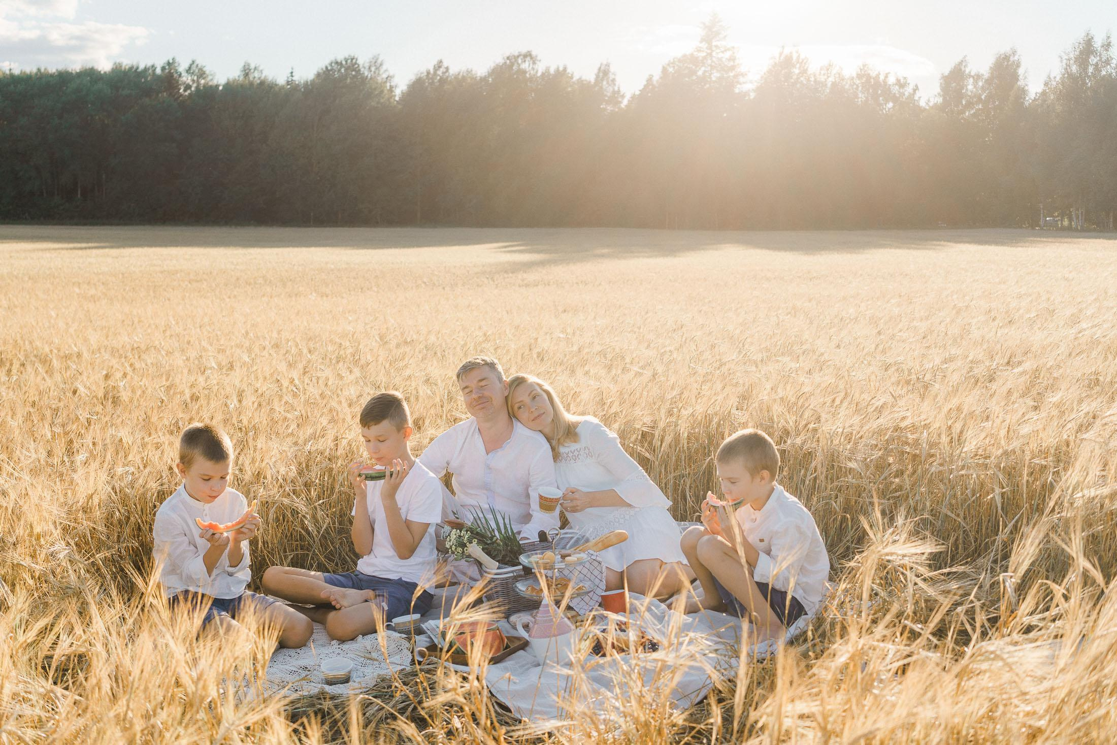 Perhekuvaus Vantaalla