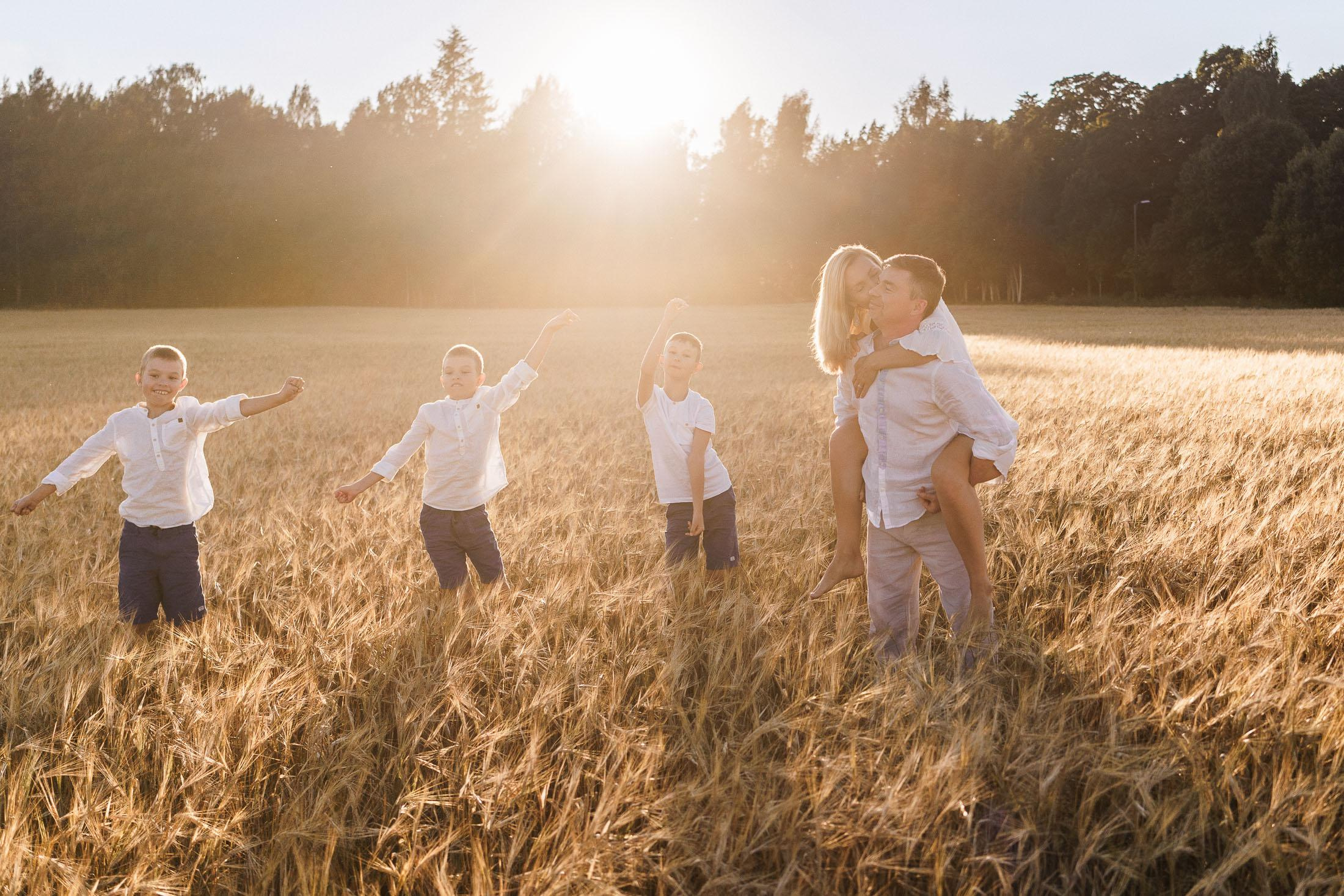 Perhekuvaus Vantaalla