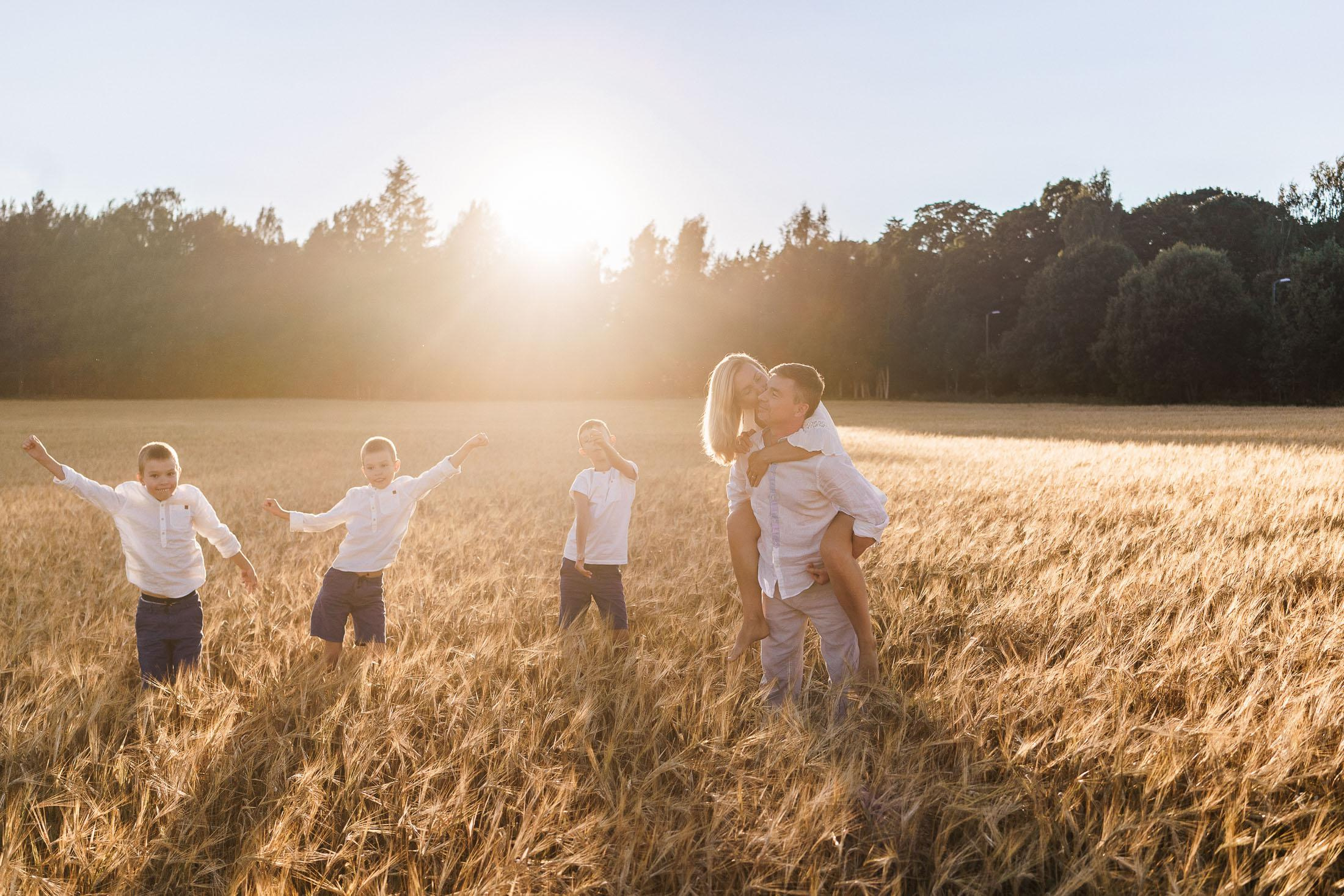 Perhekuvaus Vantaalla