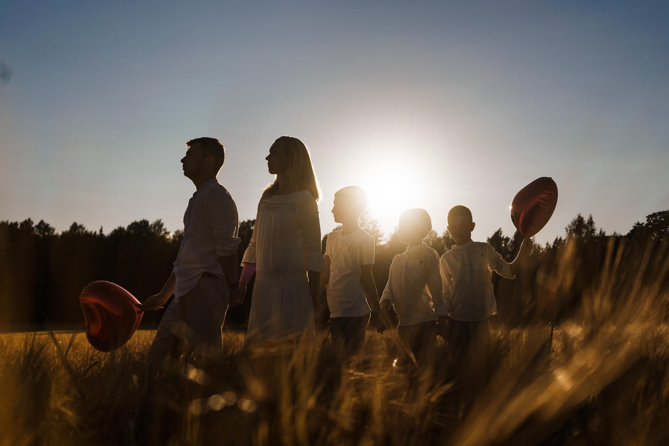 Perhekuvaus Vantaalla