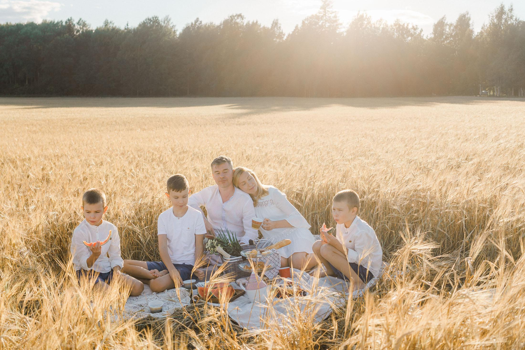 Perhekuvaus Vantaalla