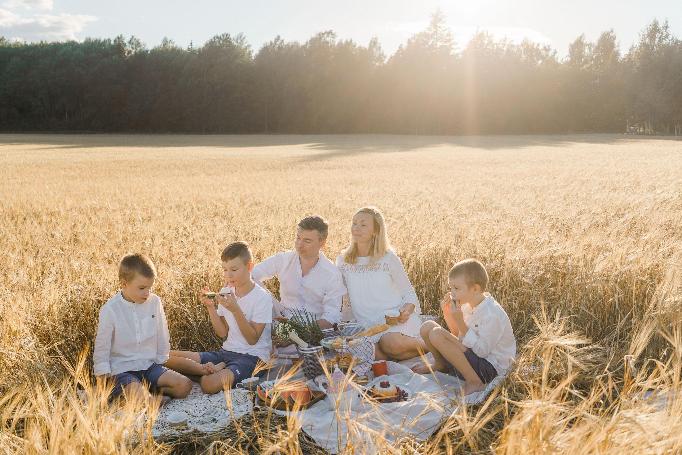 Perhekuvaus Vantaalla
