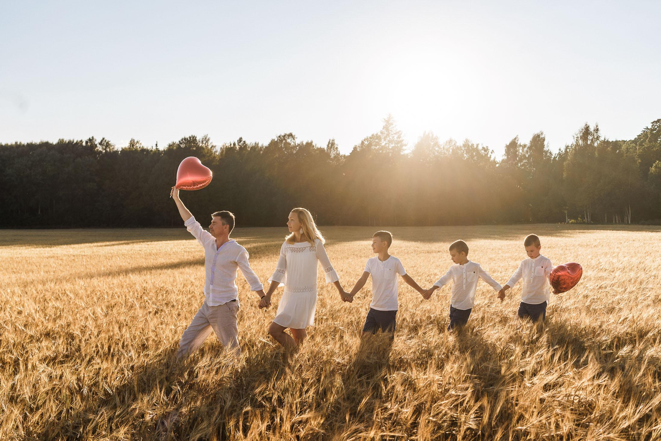 Perhekuvaus Vantaalla