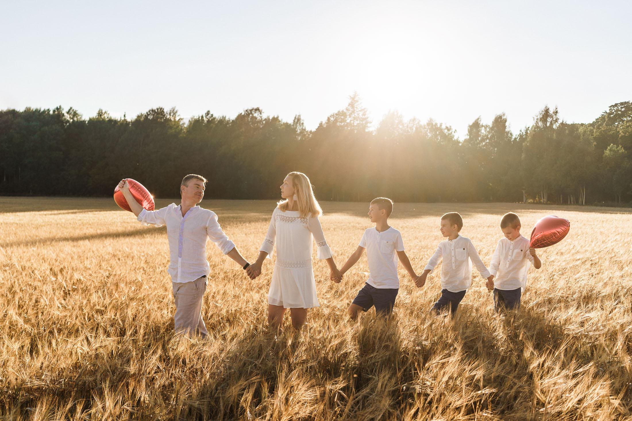 Perhekuvaus Vantaalla