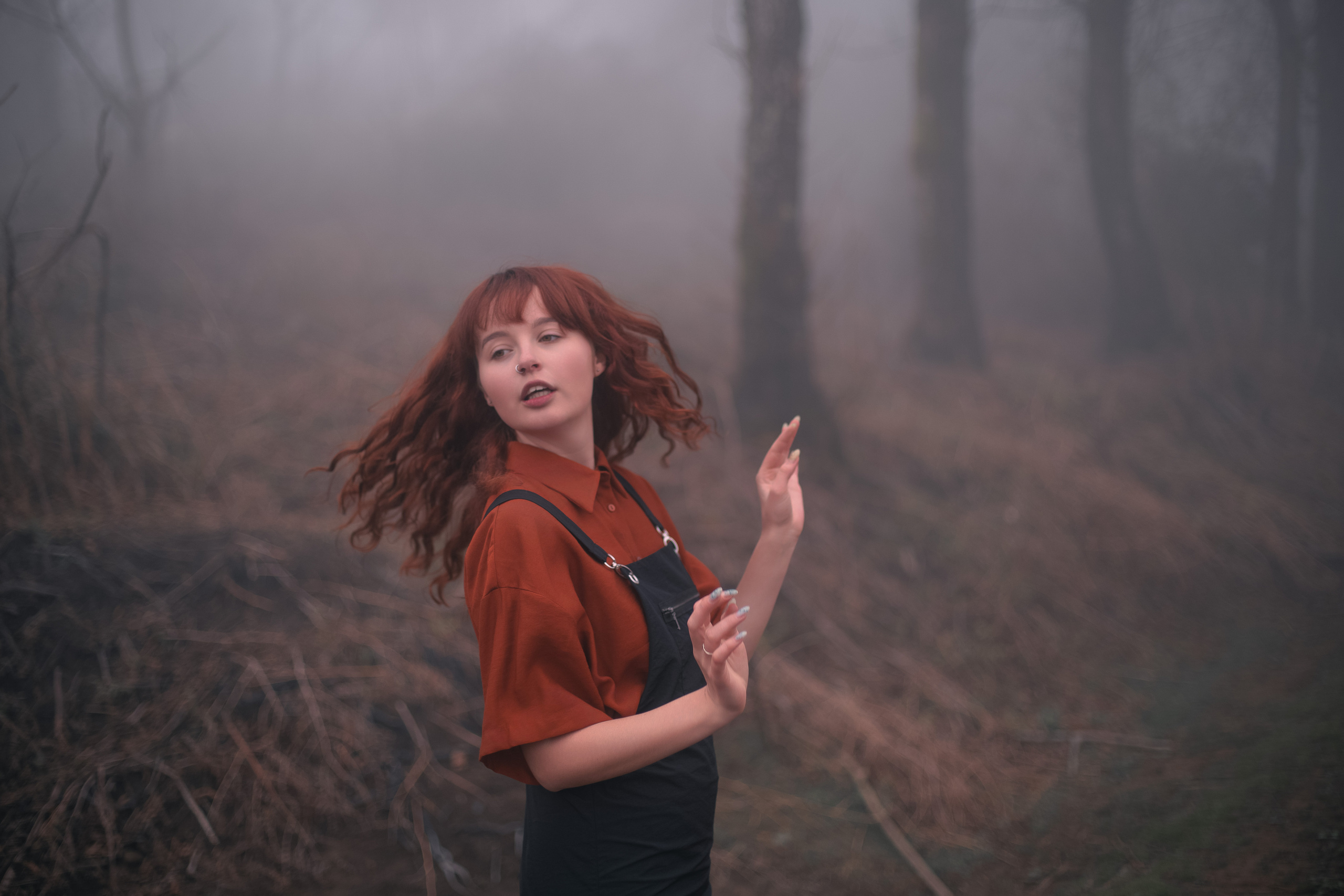 Аня. Загадочный туман. Фотограф в Батуми Елена Огонёк