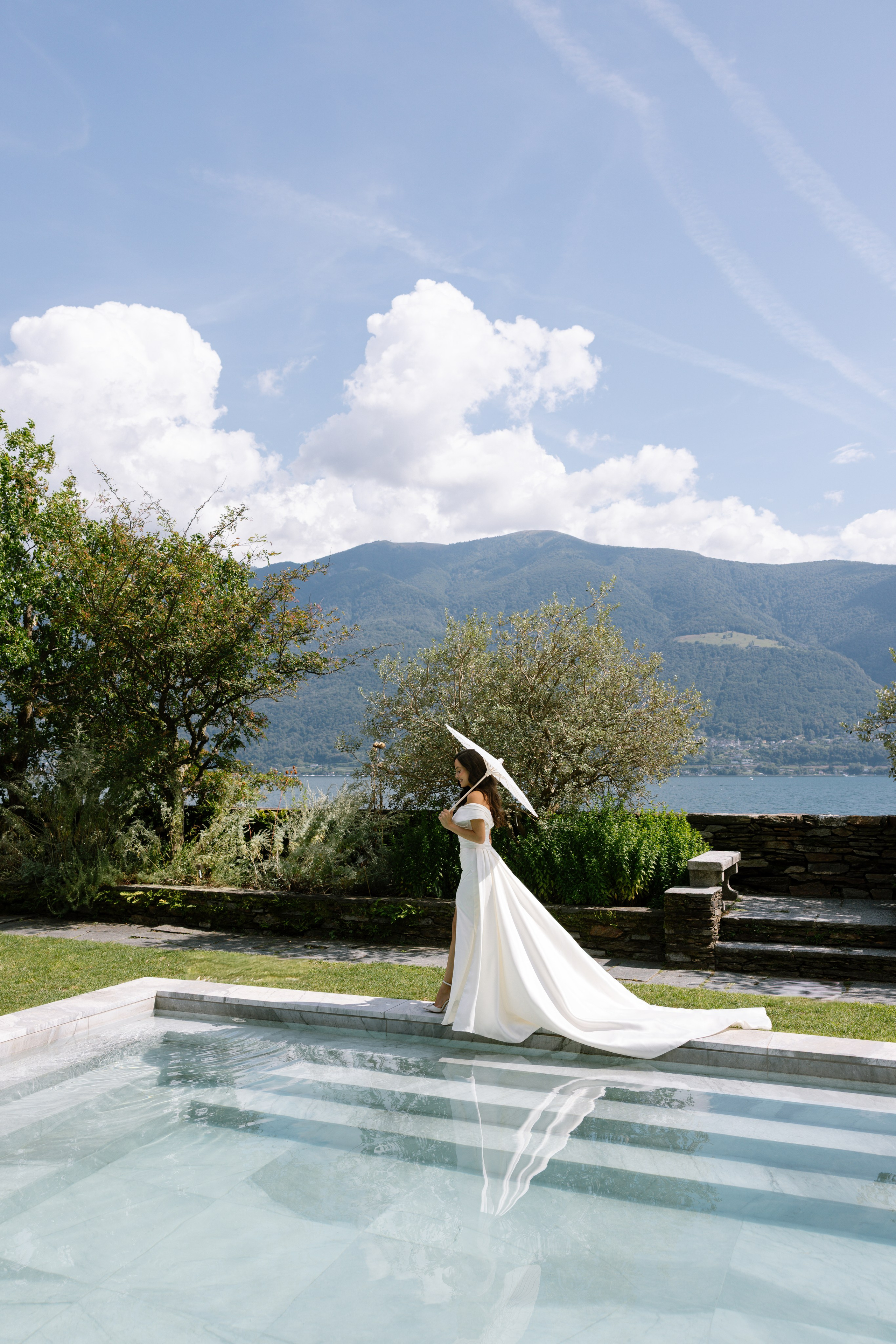 Wedding on the Brissago Islands, Ticino | Destination Wedding Switzerland. Wedding and Family Photographer Switzerland and Italy. Valeria Diaz