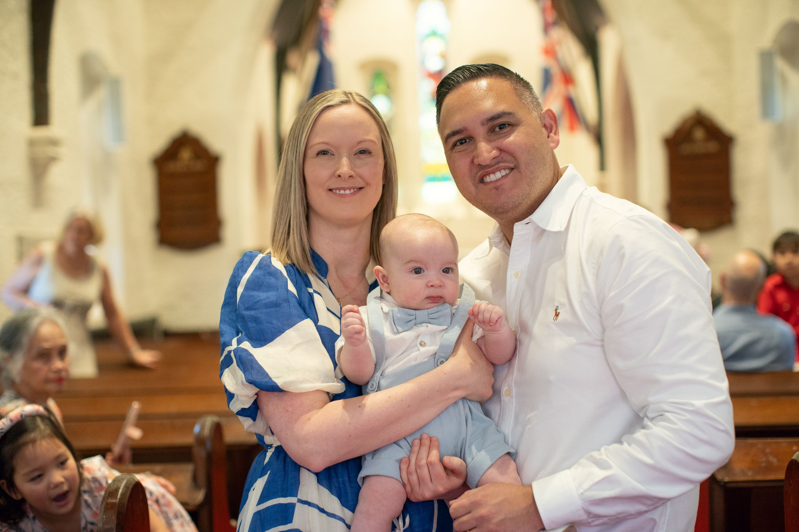 Christening Photography Sydney. Baptism photographer at St. Peter’s Anglican Church in Watsons Bay