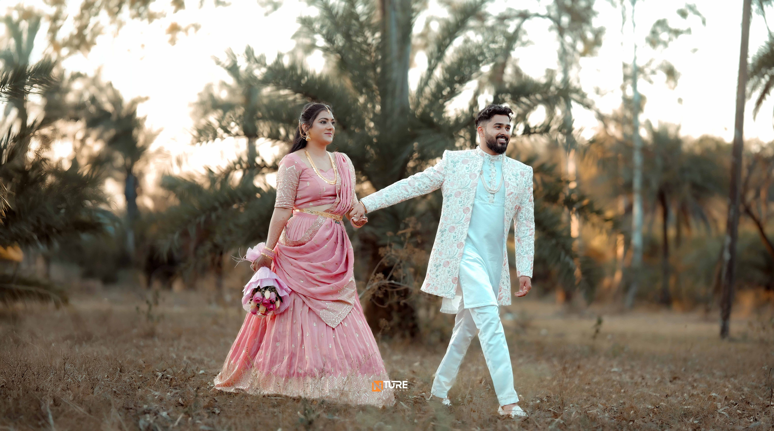 JANVI & MONISH. NTURE WEDDING