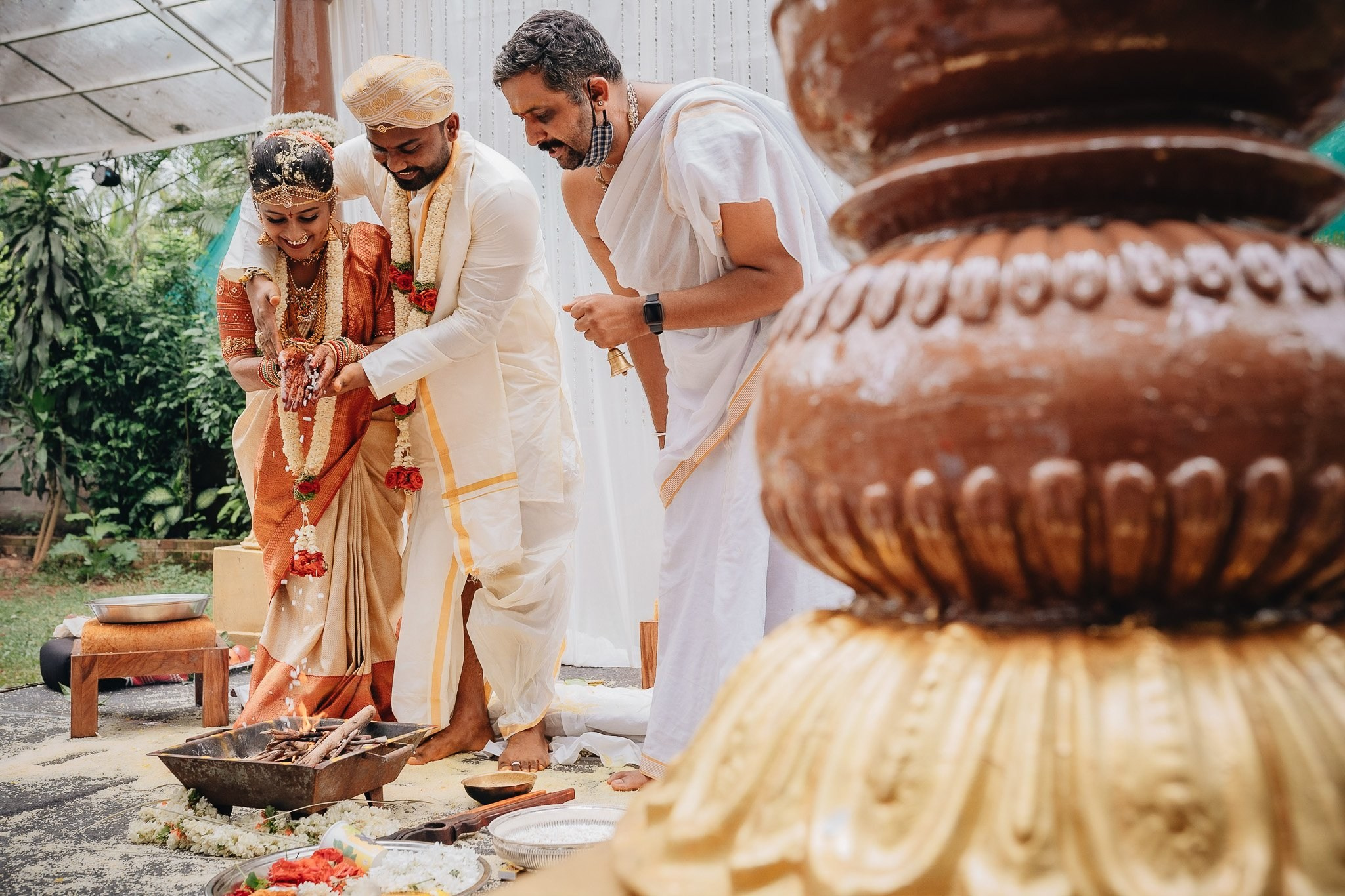 Traditional Telugu Wedding Photography Bangalore | Le Roma Gardenia