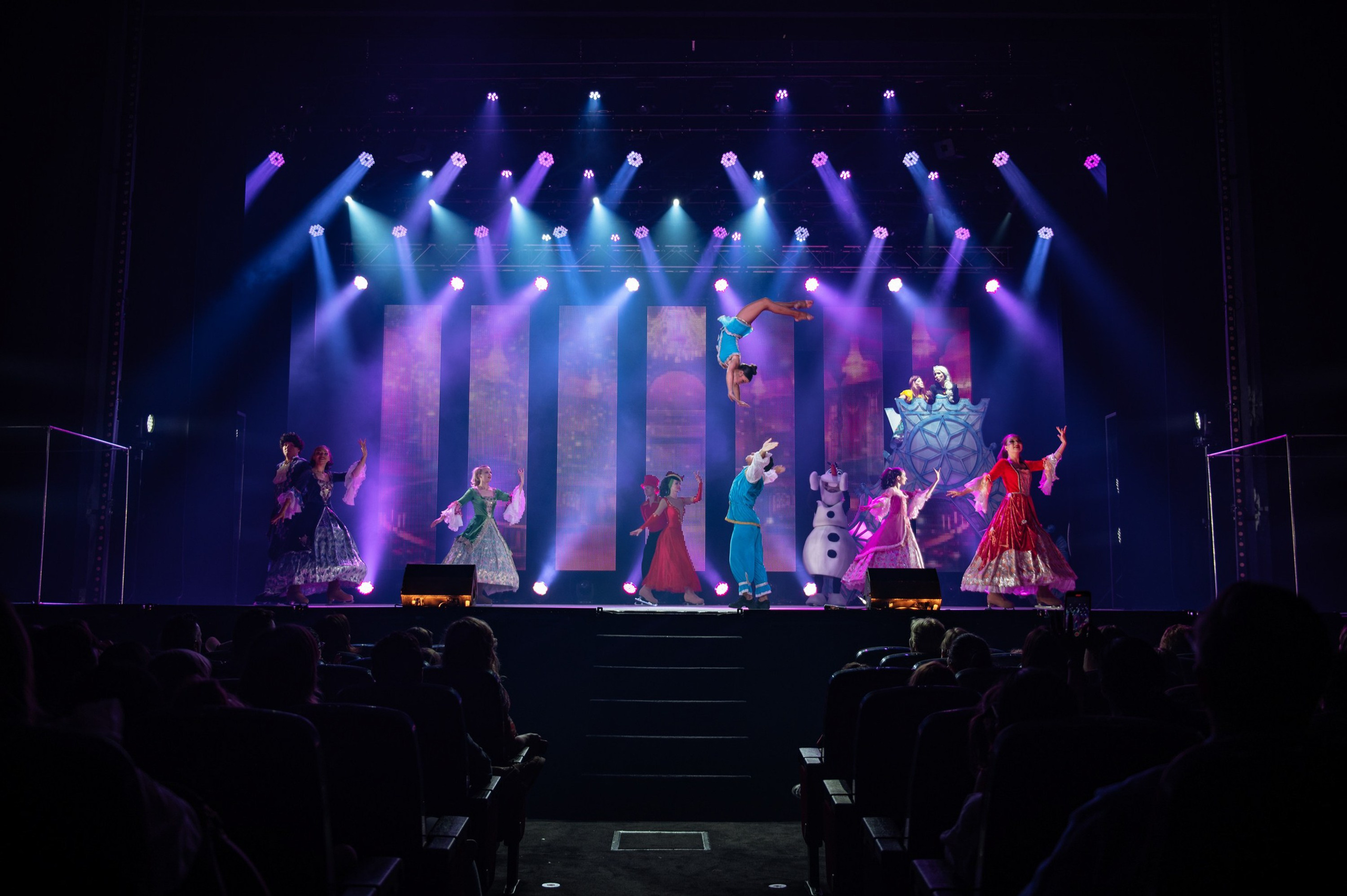 Magia Frozen en Teatro Victoria. Фотограф Екатерина Гасанова — фотосессии в Барселоне