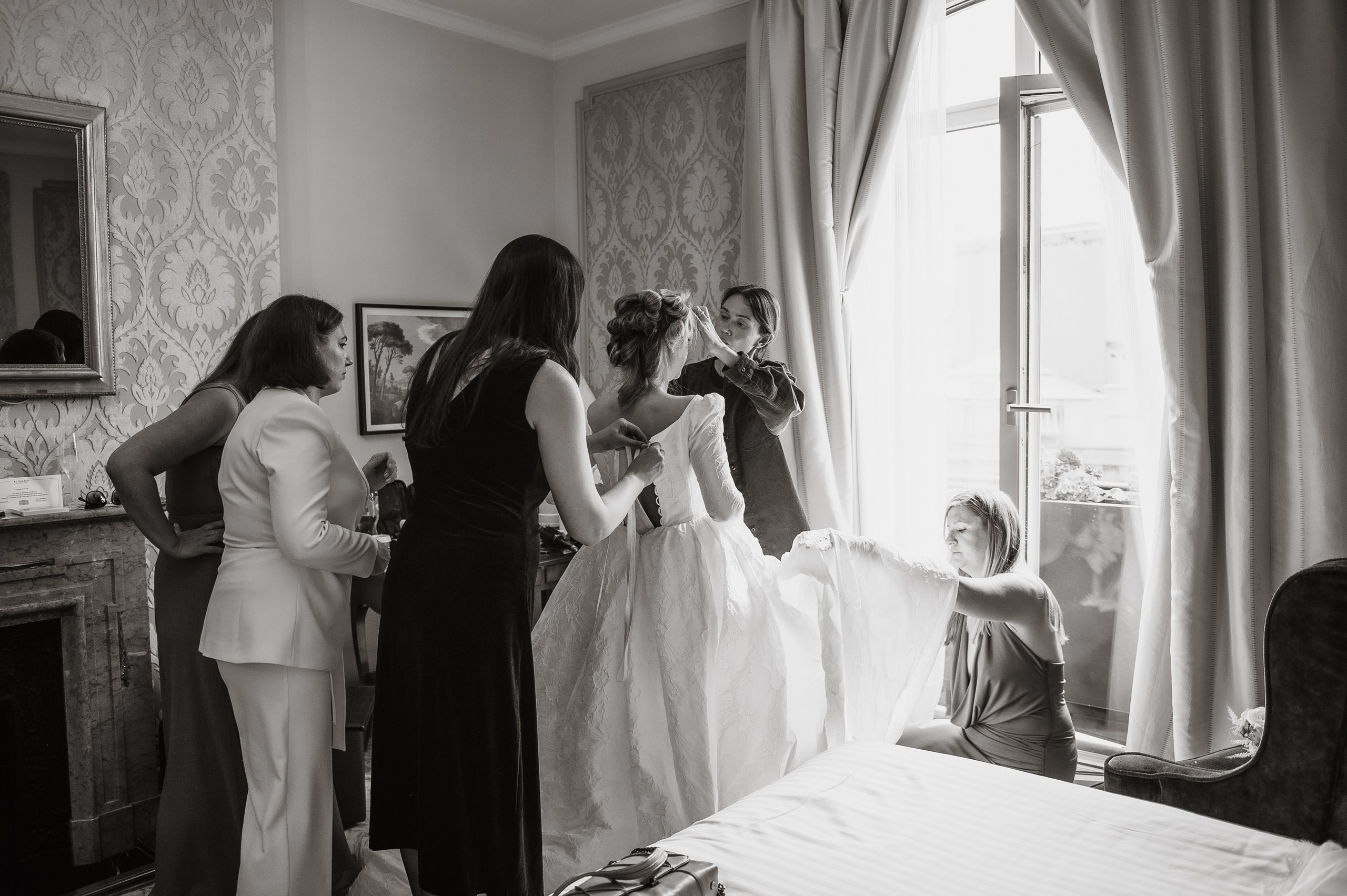 Wedding Day Hotel Palace. ❤️Свадебная и репортажная фото- и видеосъёмка в Барселоне — живые эмоции и естественная эстетика | Ekaterina Gasanova