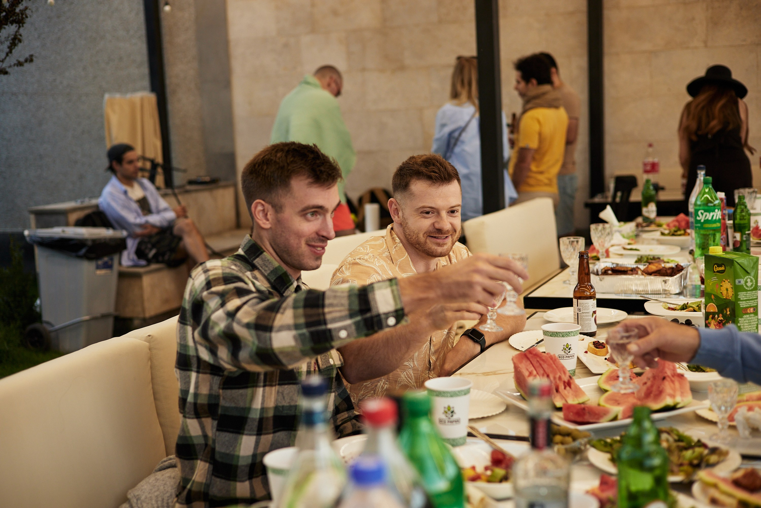 Wedding Party in Yerevan: A Report from the Second Day of the Wedding at the Villa. Photographer & videographer in Tbilisi, Georgia