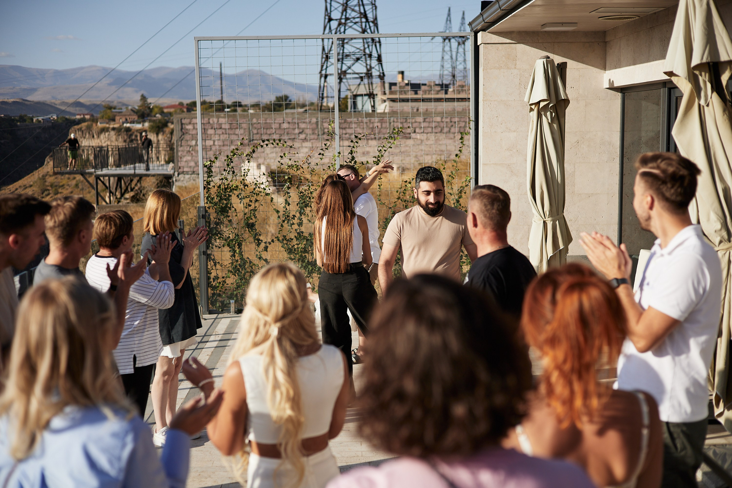 Wedding Party in Yerevan: A Report from the Second Day of the Wedding at the Villa. Photographer & videographer in Tbilisi, Georgia