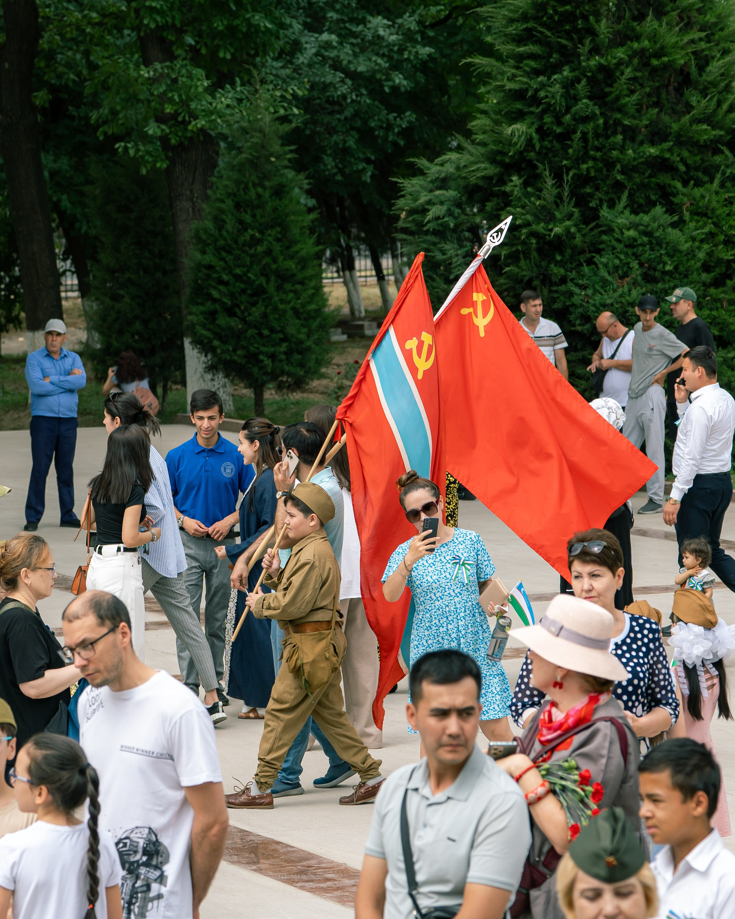 Как отпраздновали 9 мая в Ташкенте. Георгий Намазов | Фотограф в Ташкенте