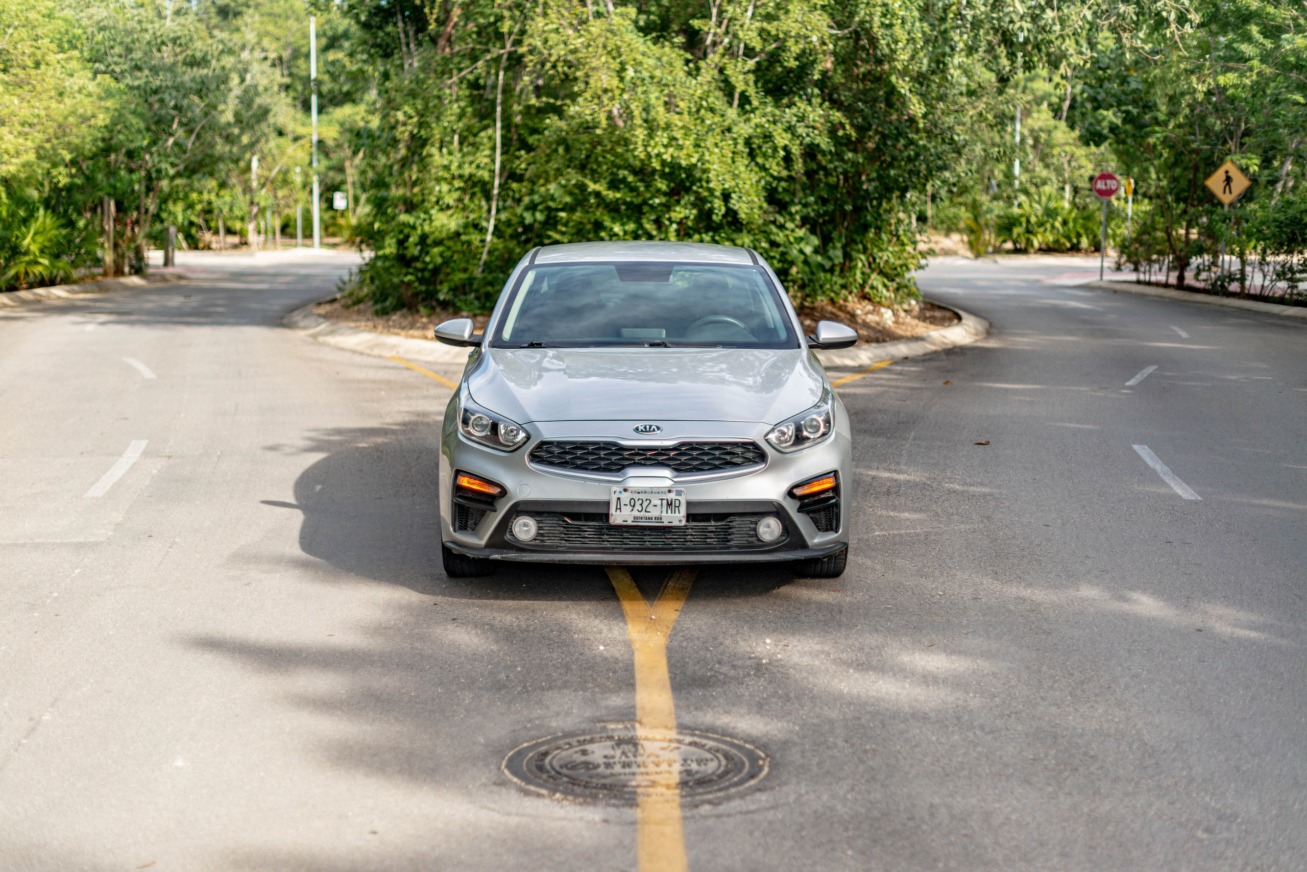 Съемка автомобиля Kia Forte 2019. FOTÓGRAFO MÉXICO QUINTANA ROO