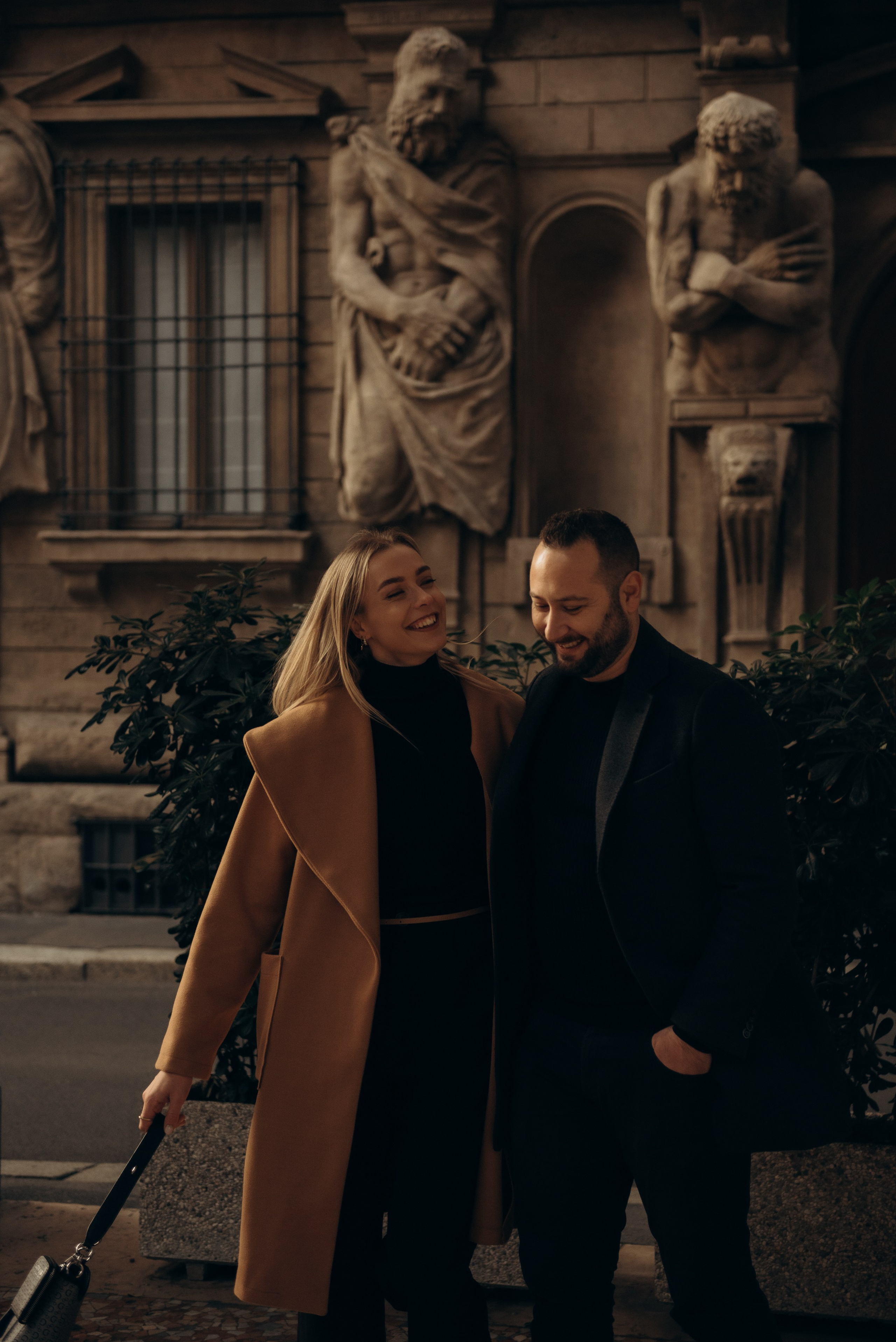 November in Milan. Italian lovestory. Anastasiia Buchinskaia Photographer in Milan