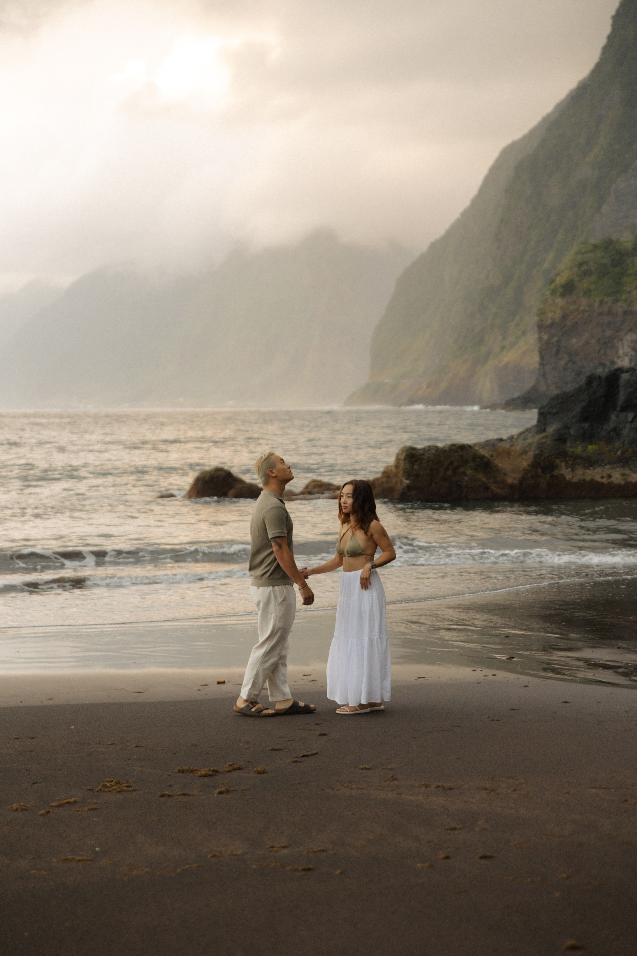 Dream Proposal at Seixal Beach — Romantic Getaway in Madeira. Wedding photographer and videographer based in Timisoara, Romania