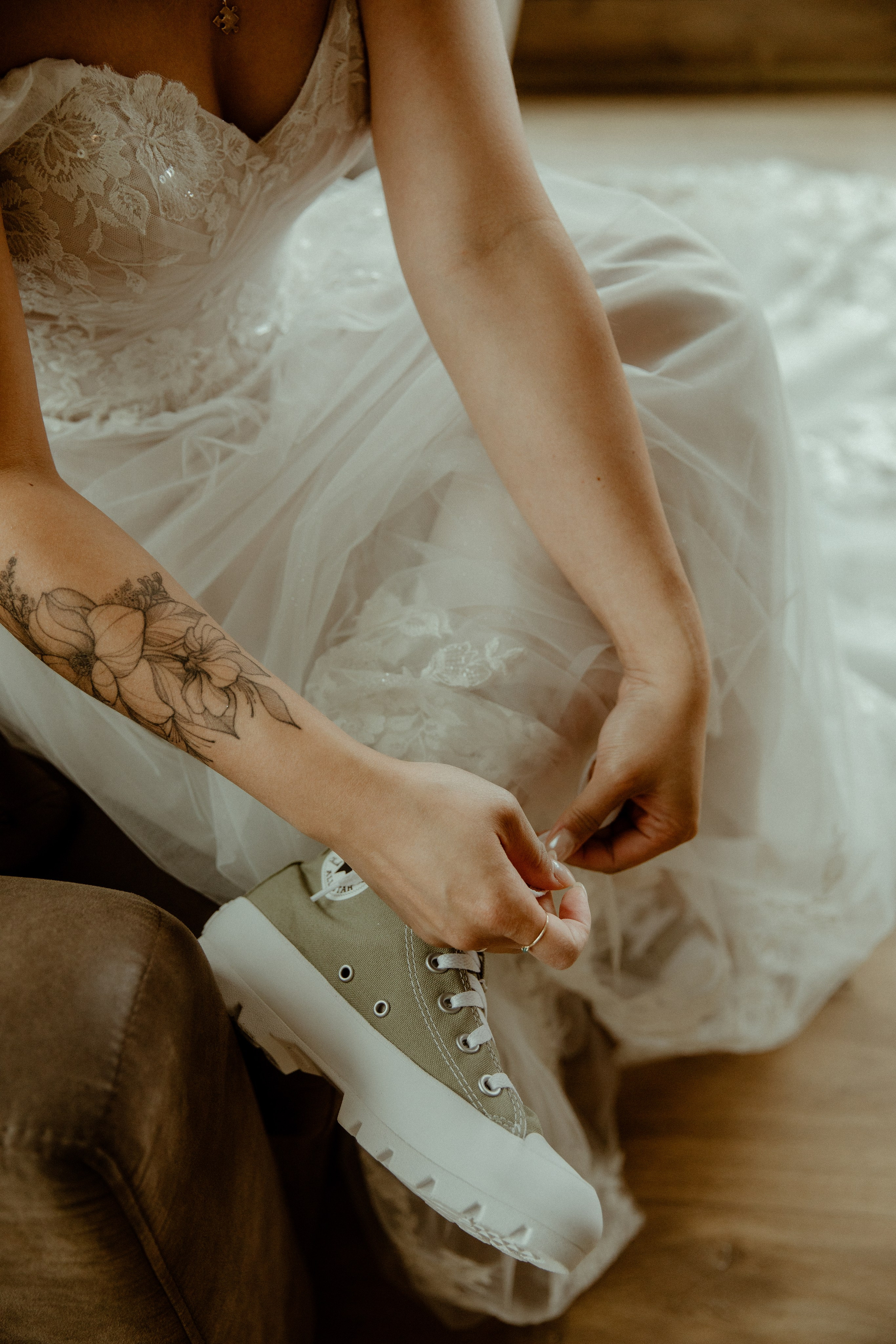 Elopement at Kvernufoss Waterfall. Iceland elopement photographer & videographer