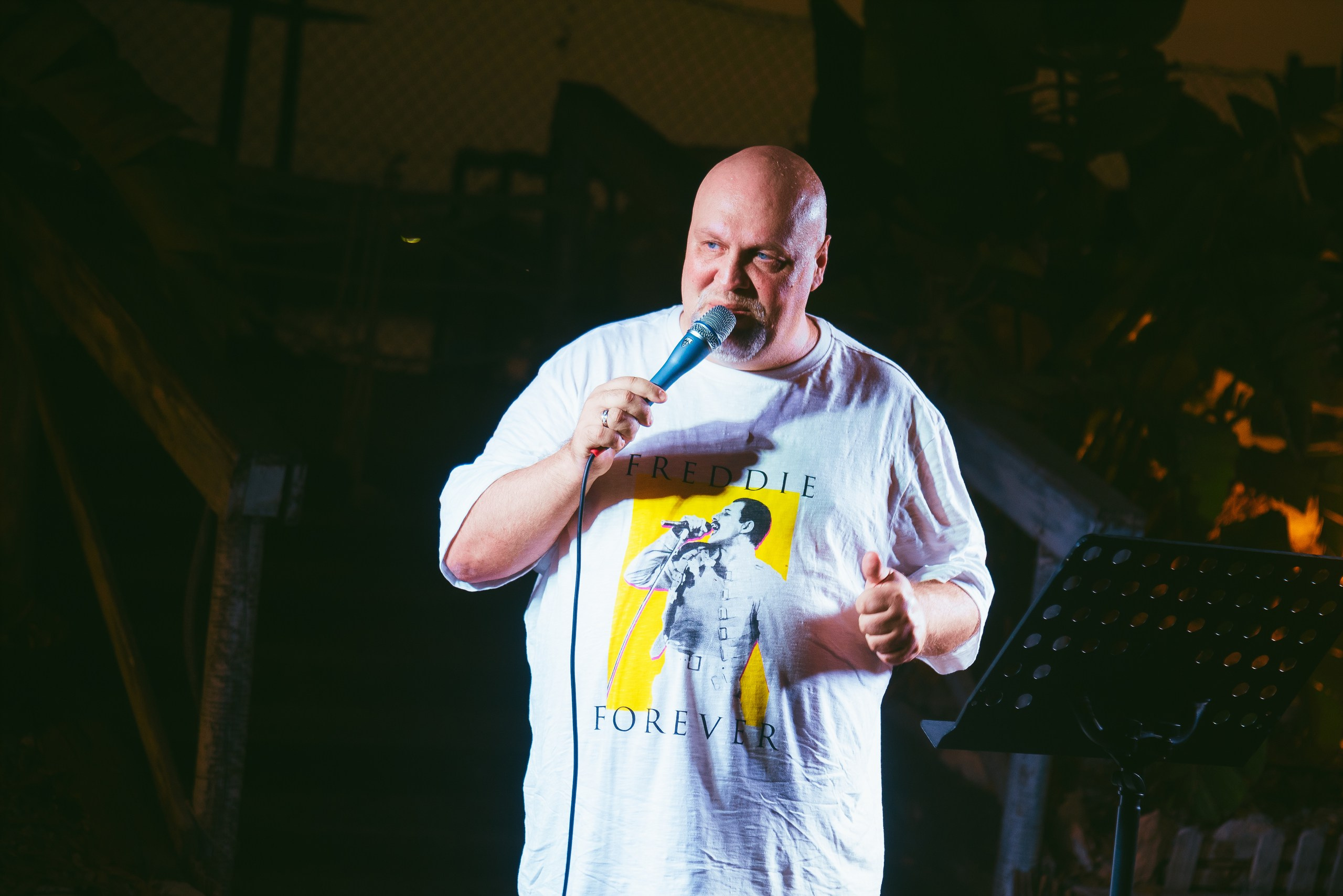 Photo report from a creative evening at the El Bosque Animado restaurant, Torrevieja
