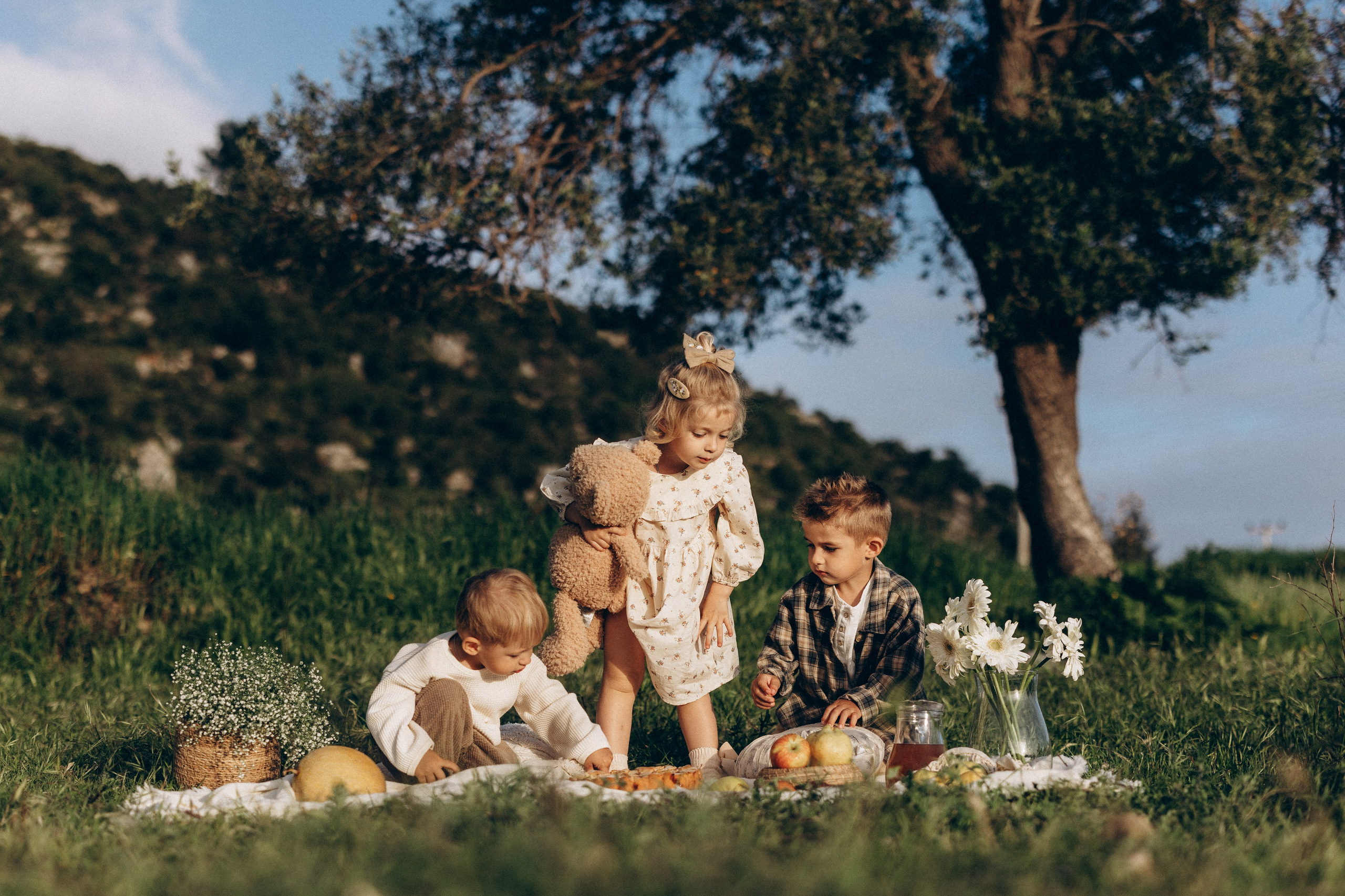 Детская фотосессия в Аликанте 📸👧 Торревьехе, Бенидорме и Валенсии. Съемка первого годика малыша от детского фотографа Натали Островой