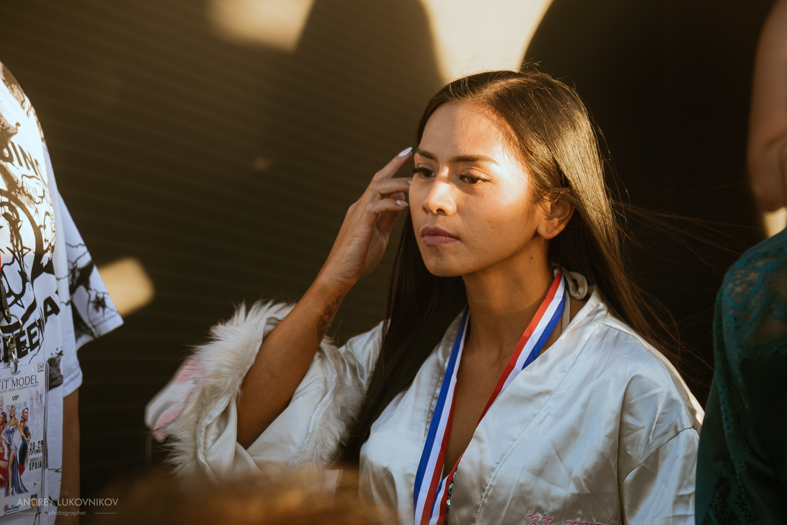 Photoshoot of the IFBB Miss Fit Model Europe 2024 registration in Torrevieja