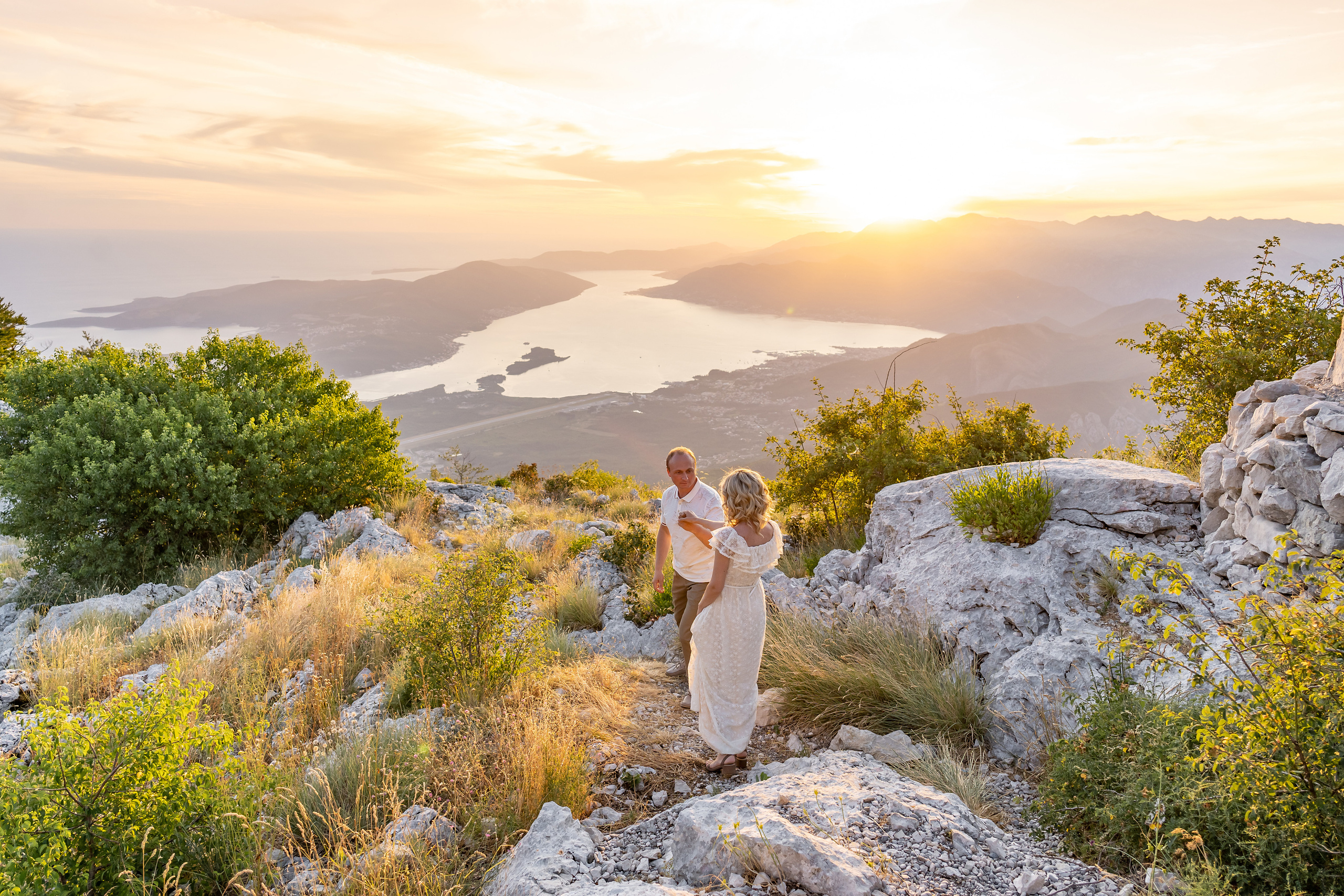Lovcen ve Lustica Montenegro'da Fotoğrafçı