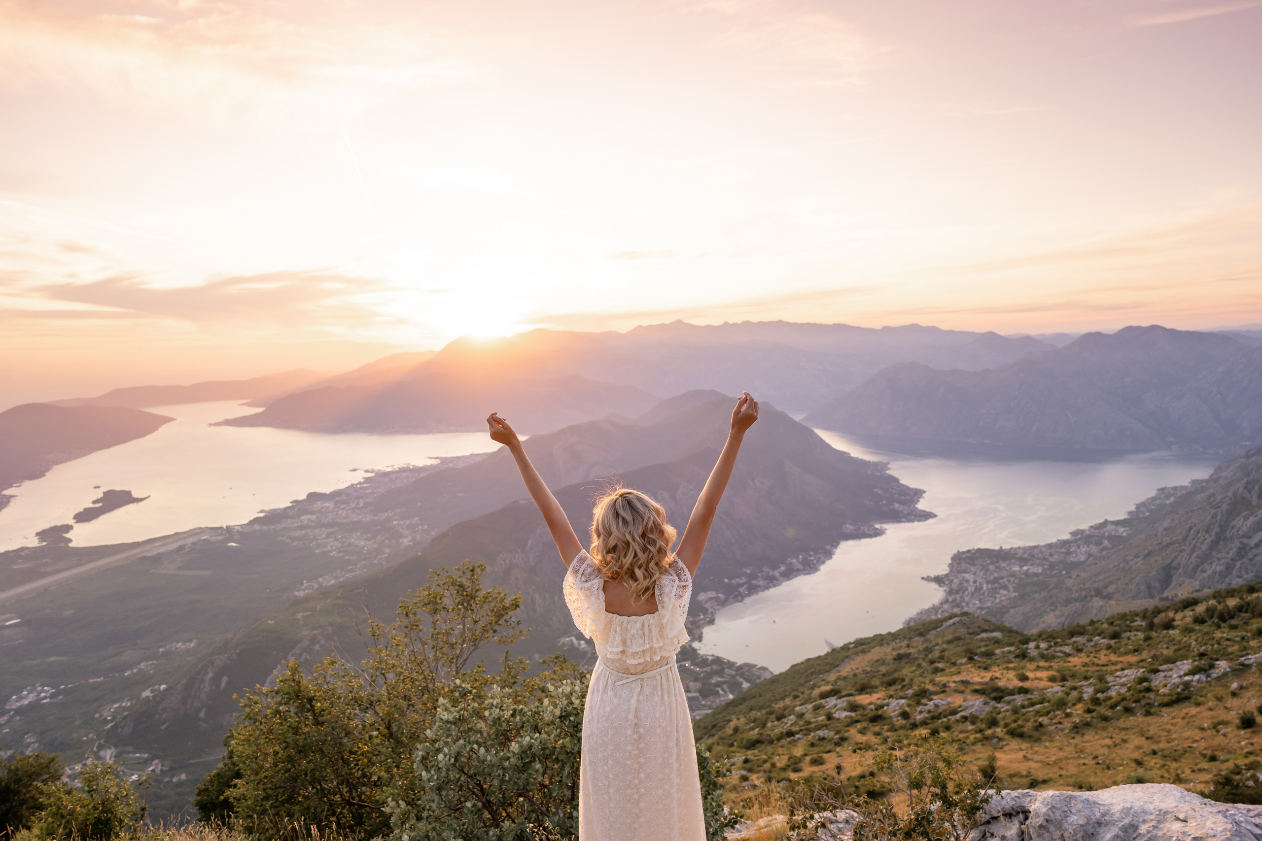 Lovcen ve Lustica Montenegro'da Fotoğrafçı