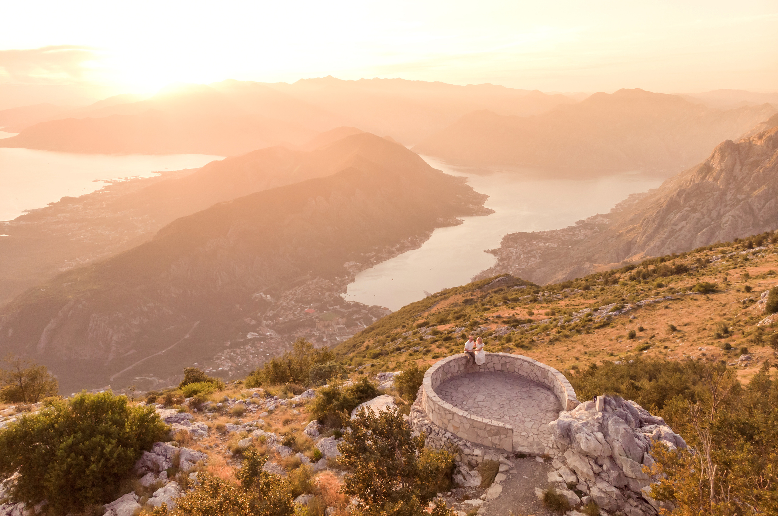 Lovcen ve Lustica Montenegro'da Fotoğrafçı