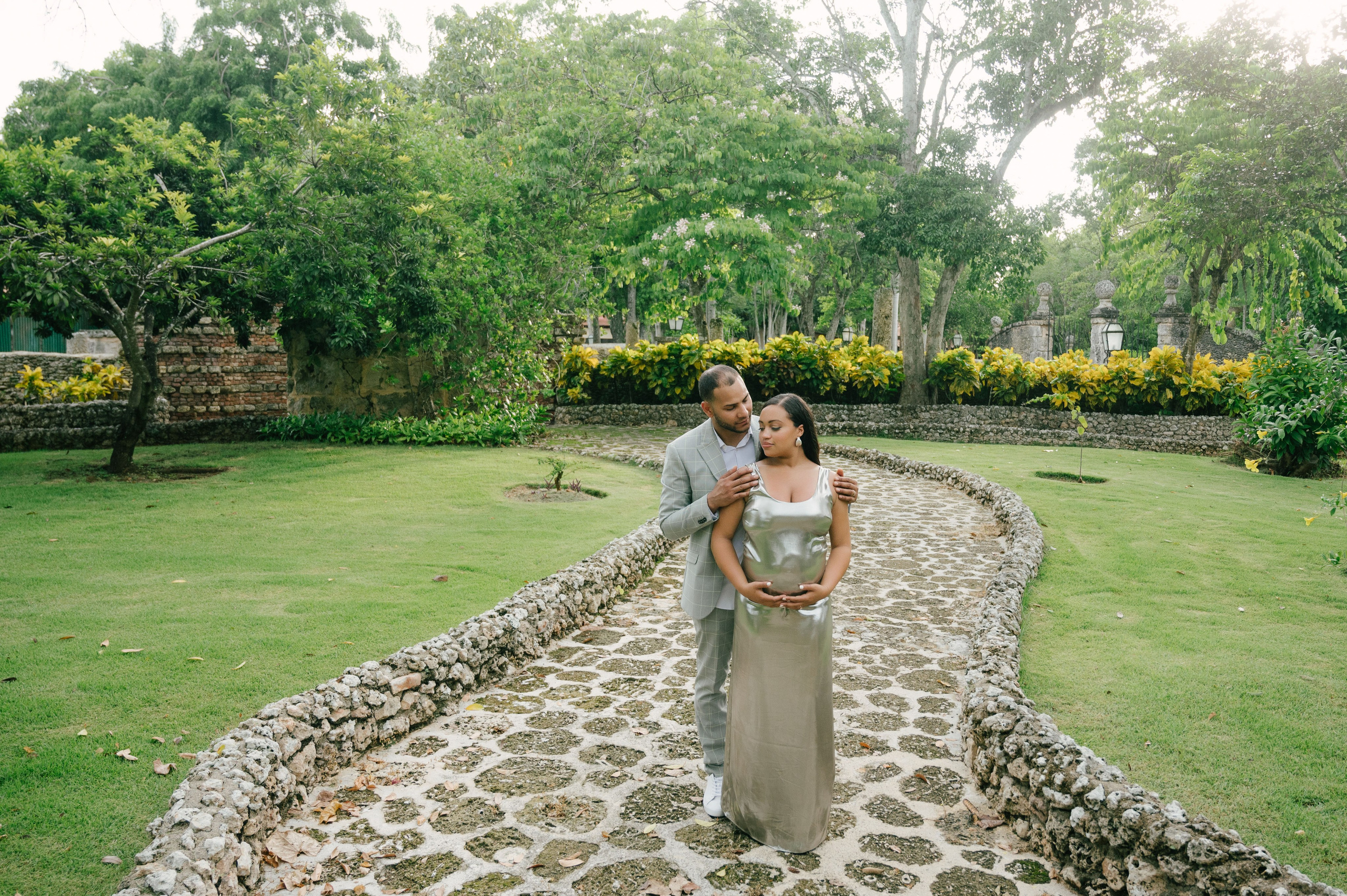 Cinthia and Jose at Altos de Chavon