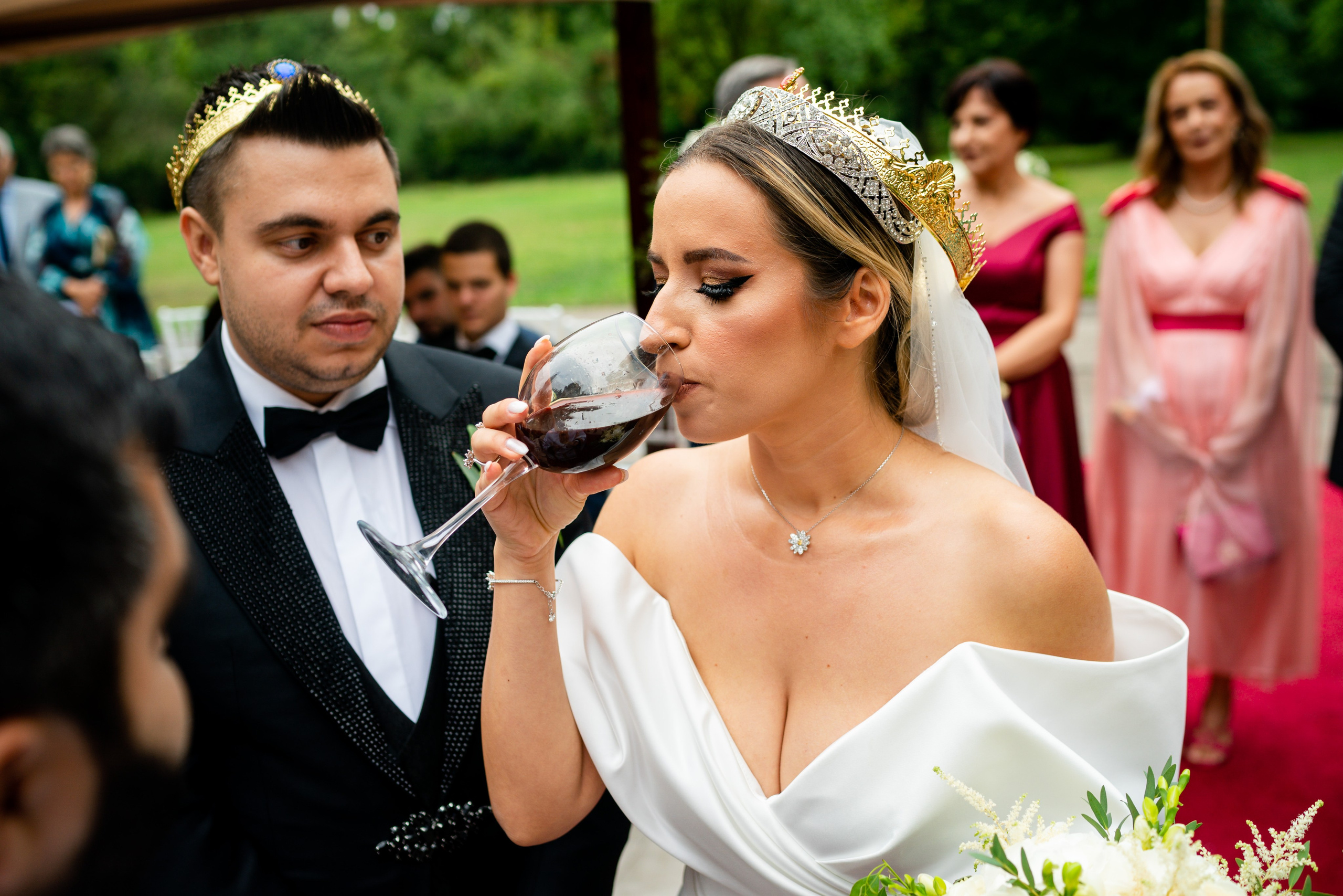 Wedding photography. Acasă