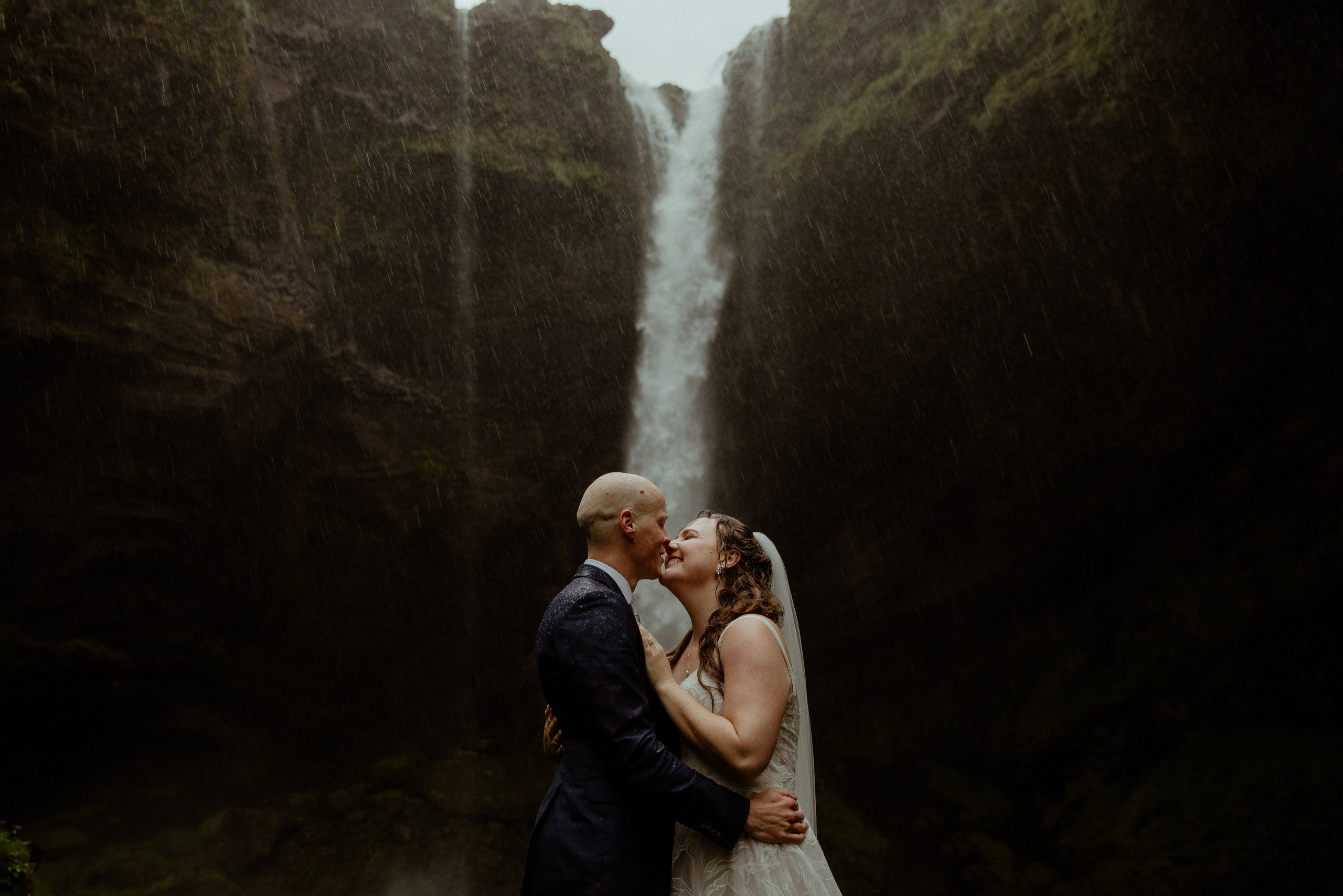 Iceland Elopement at Black Sand Beach. Iceland elopement photographer & videographer