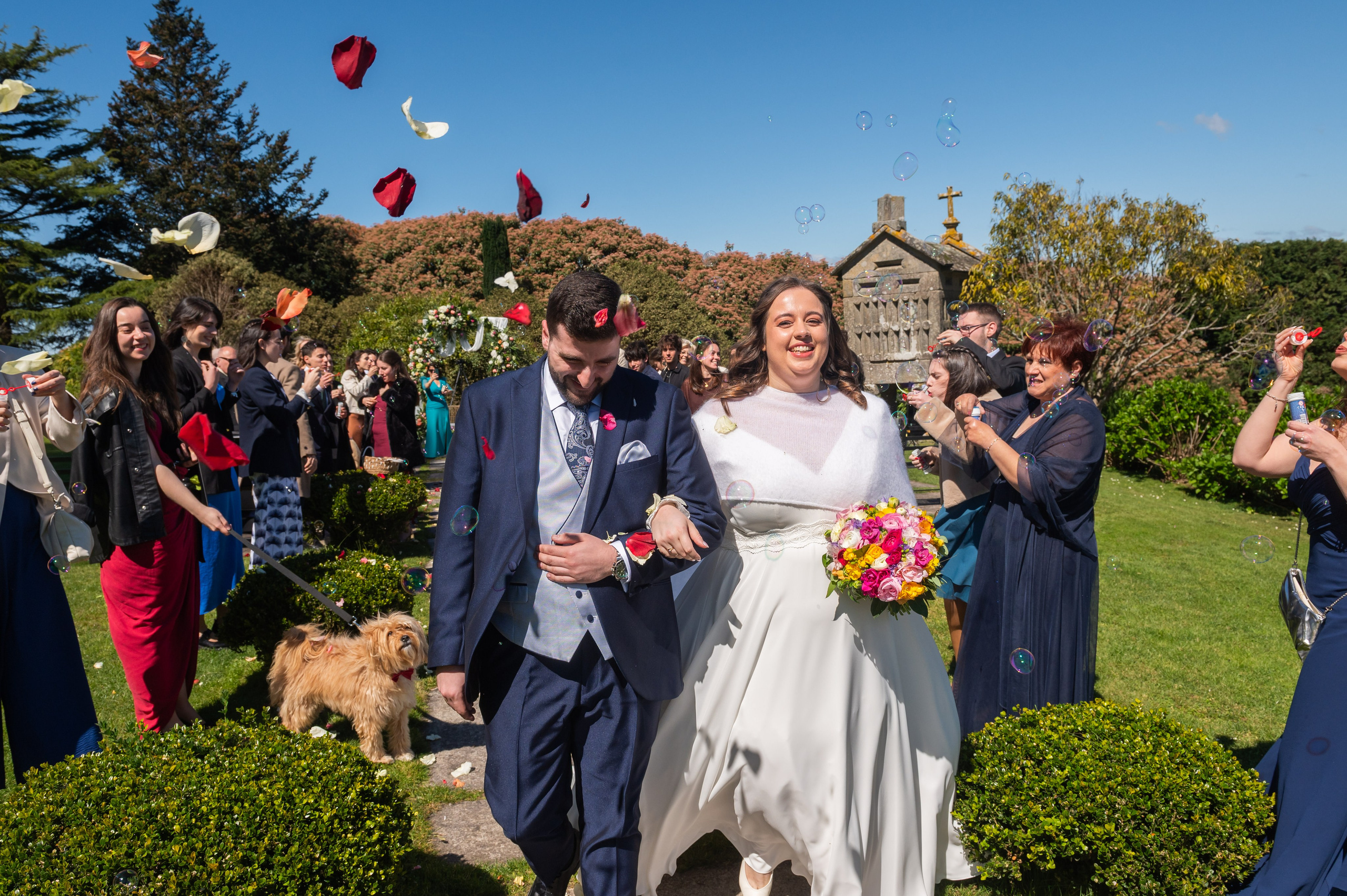 Boda de Claudia y Gabriel · Pazo de Santa Cruz de Bueu, Galicia · Javier Poveda