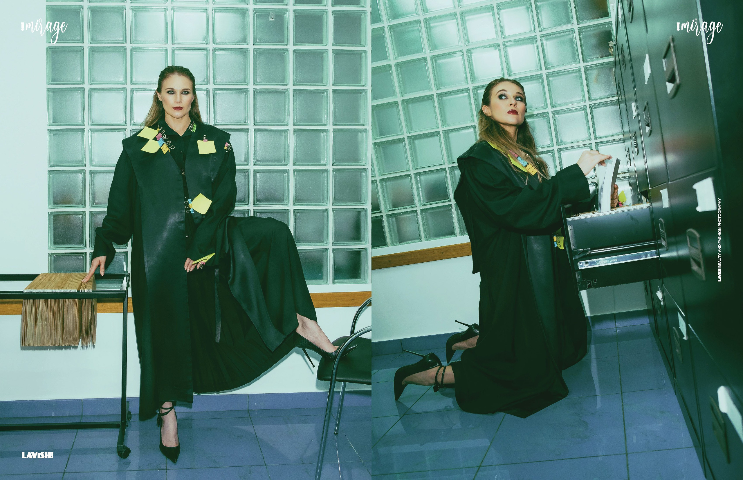 Креативная фотосессия адвоката в офисе в Аликанте, Торревьеха