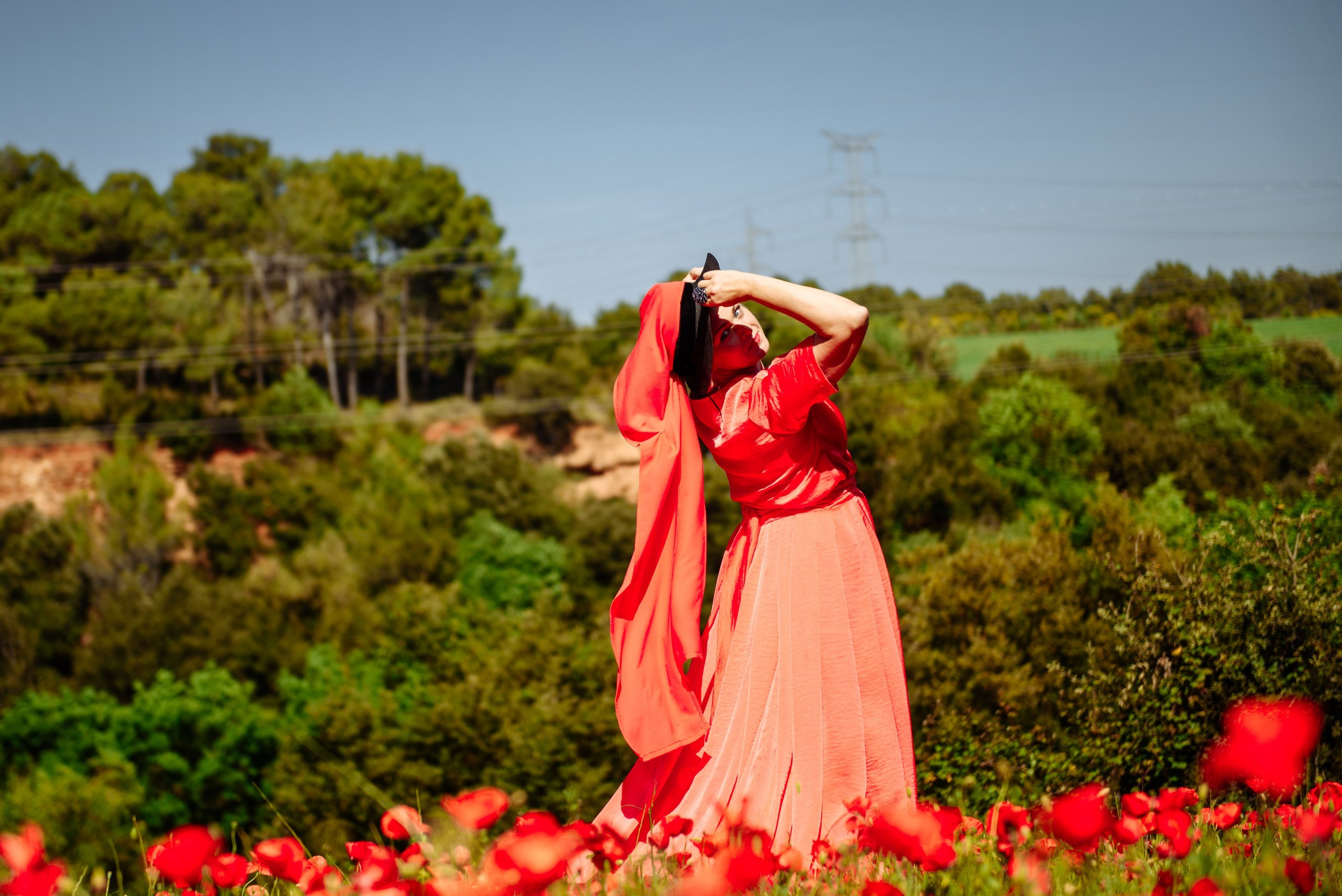 Amapolas Floreciendo. Фотограф Екатерина Гасанова — фотосессии в Барселоне