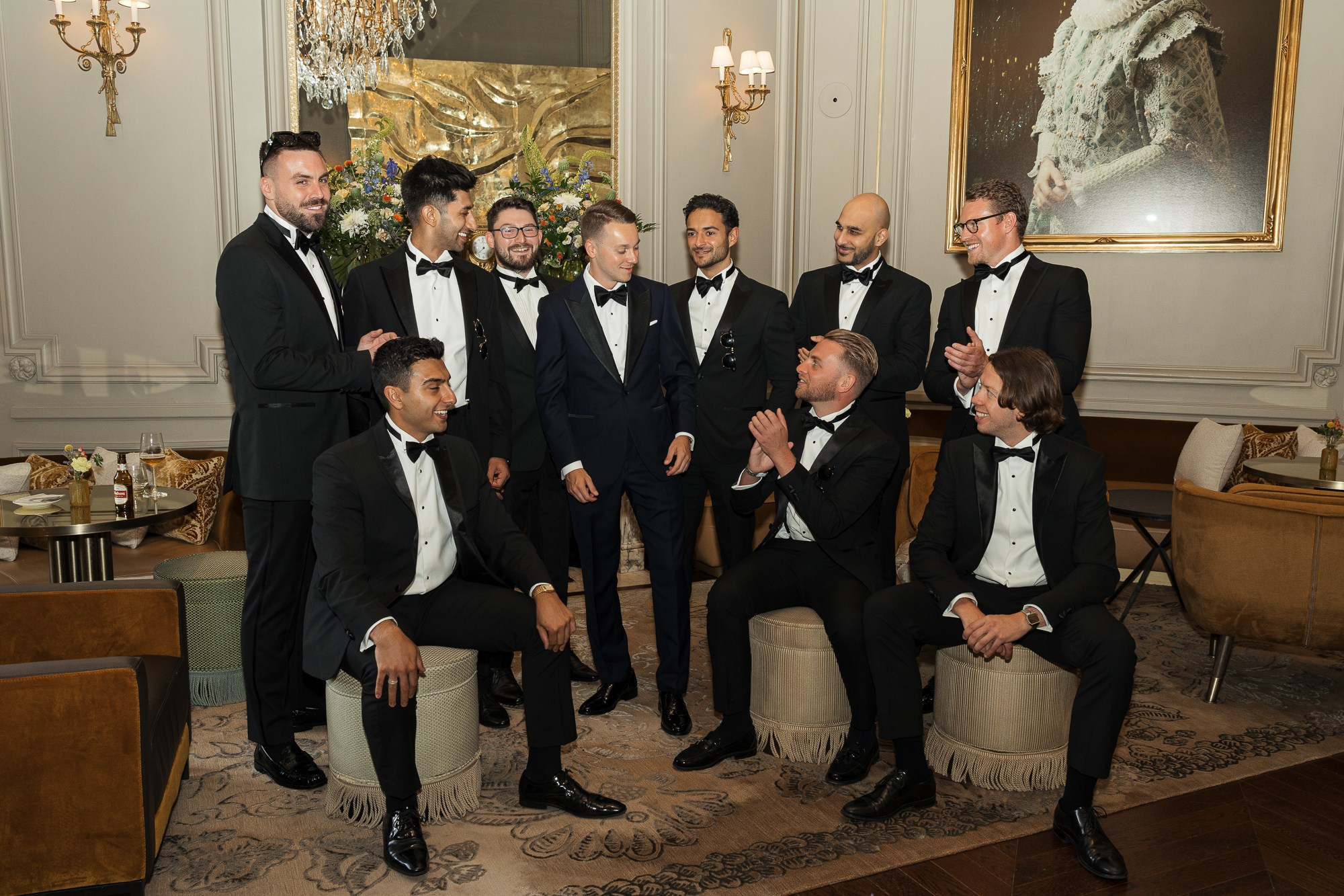 Wedding in Mandarin Oriental Ritz hotel, Madrid. Wedding photographer videographer Spain