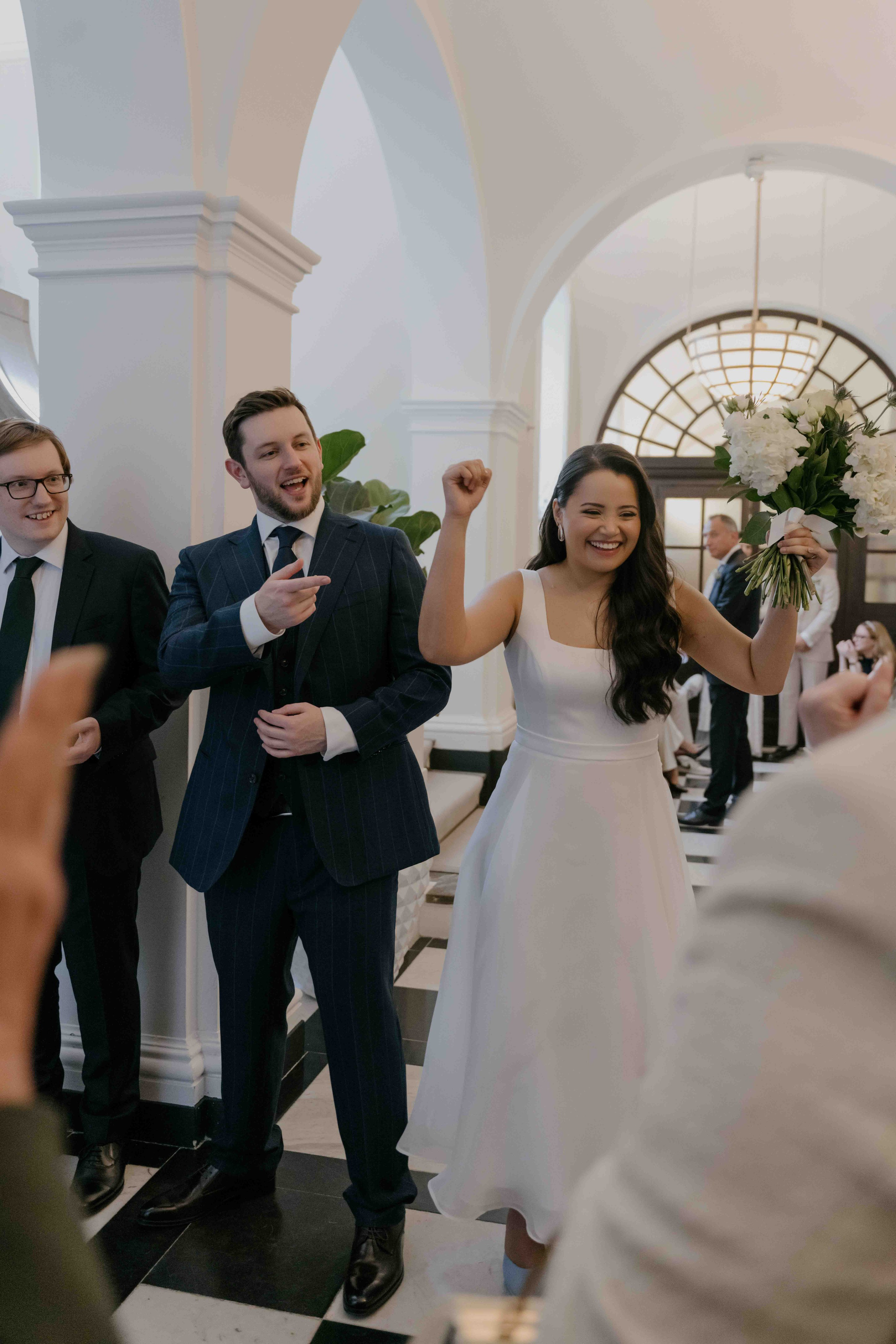 Chelsea Town Hall Wedding London | April Ceremony & The Ivy Reception. London Wedding Photographer | Engagement & Proposal Photography by Natasha Ferreira