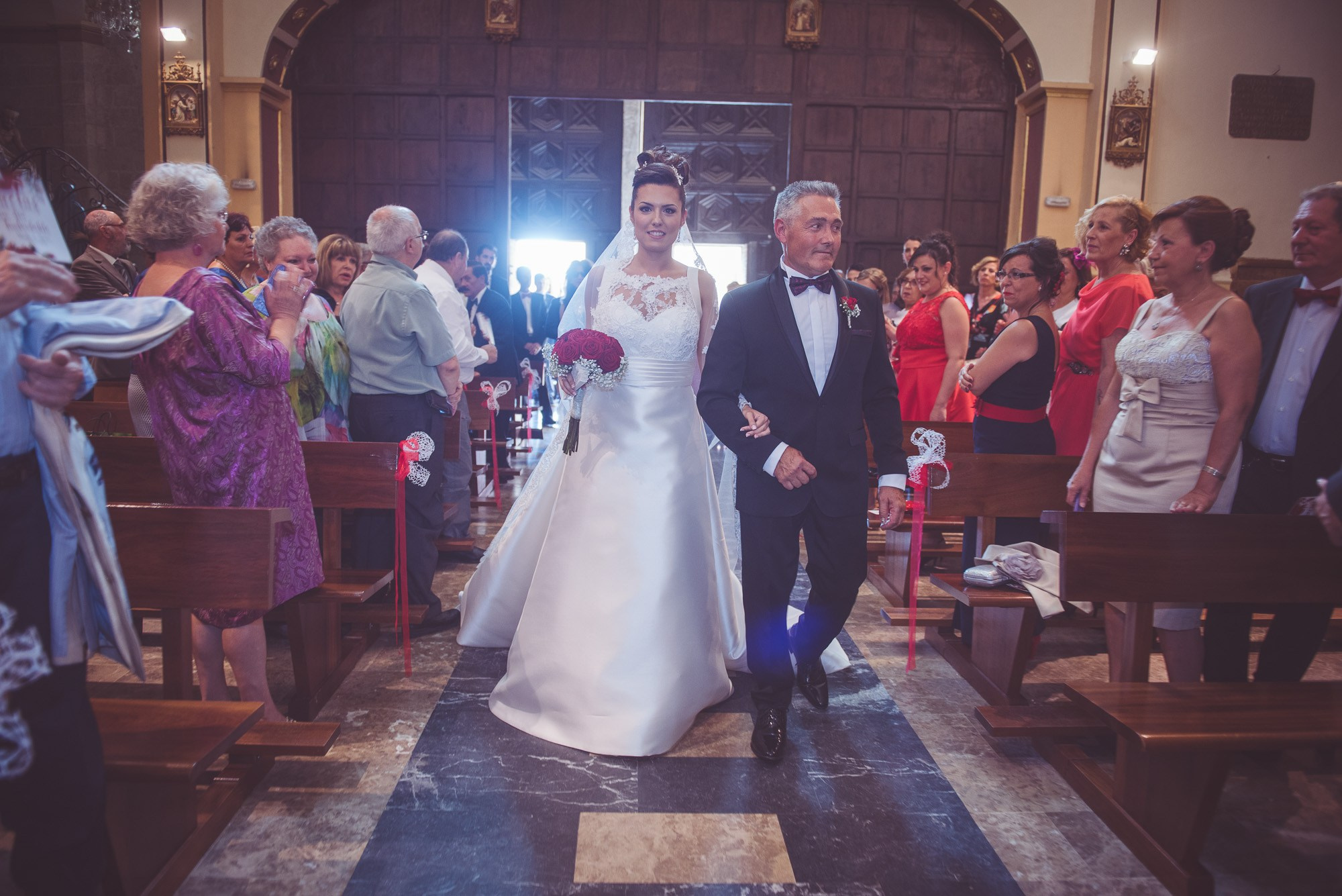 Boda de Héctor y Sheila · Templo del Salvador, Requena · Javier Poveda