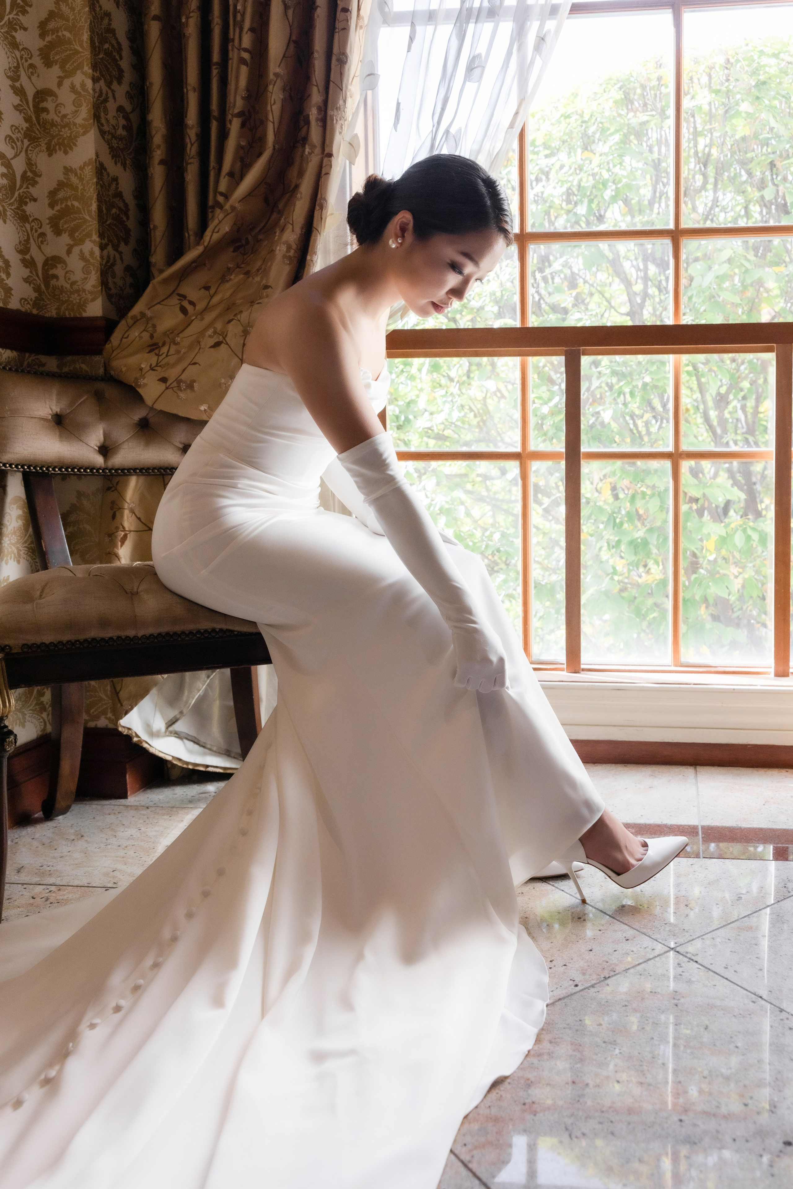 Conner Wiburn & Esther Roh in The Venetian in Garfield, NJ. Wedding Photo & Video