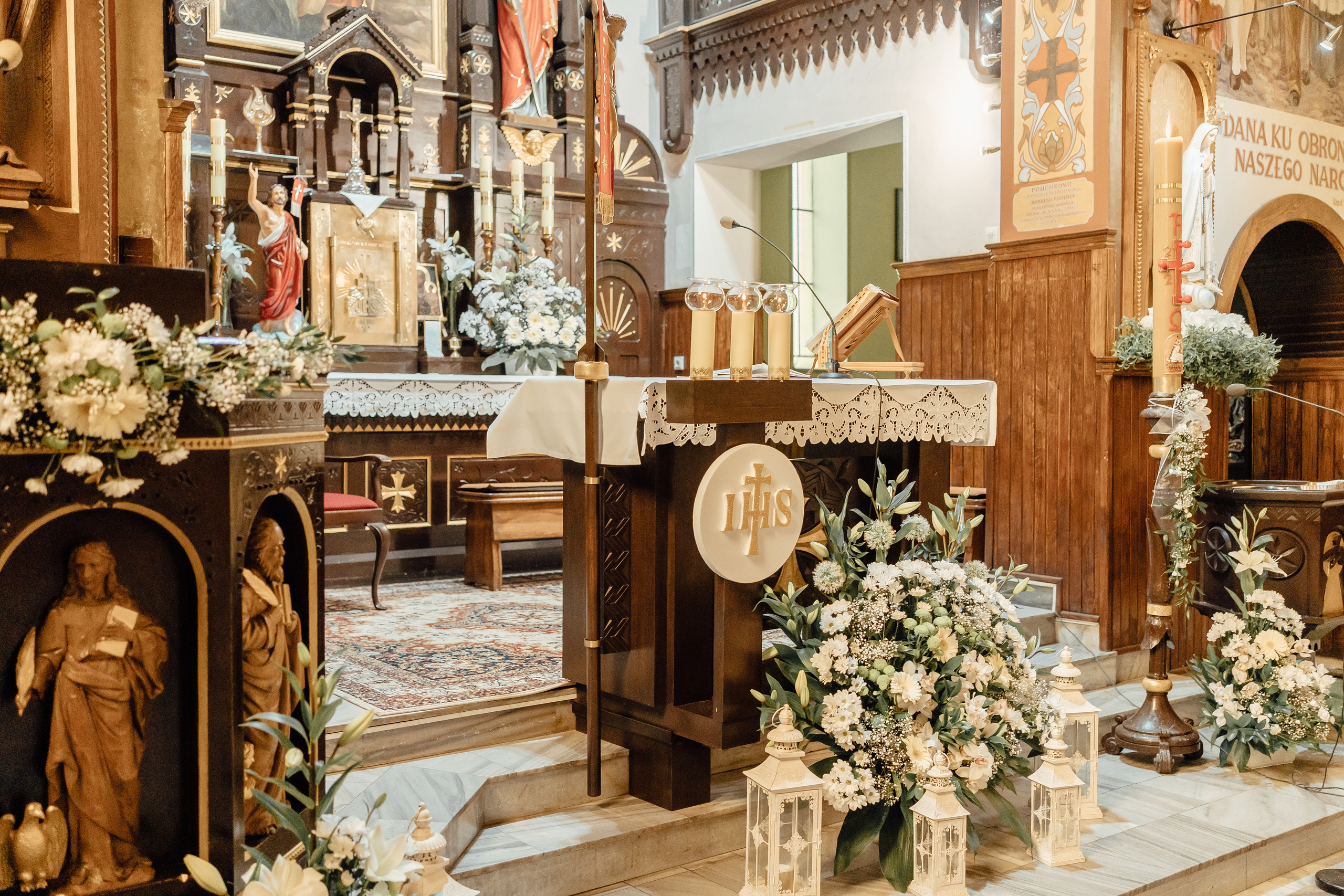 Reportaż z okazji chrztu świętego w Łodzi.