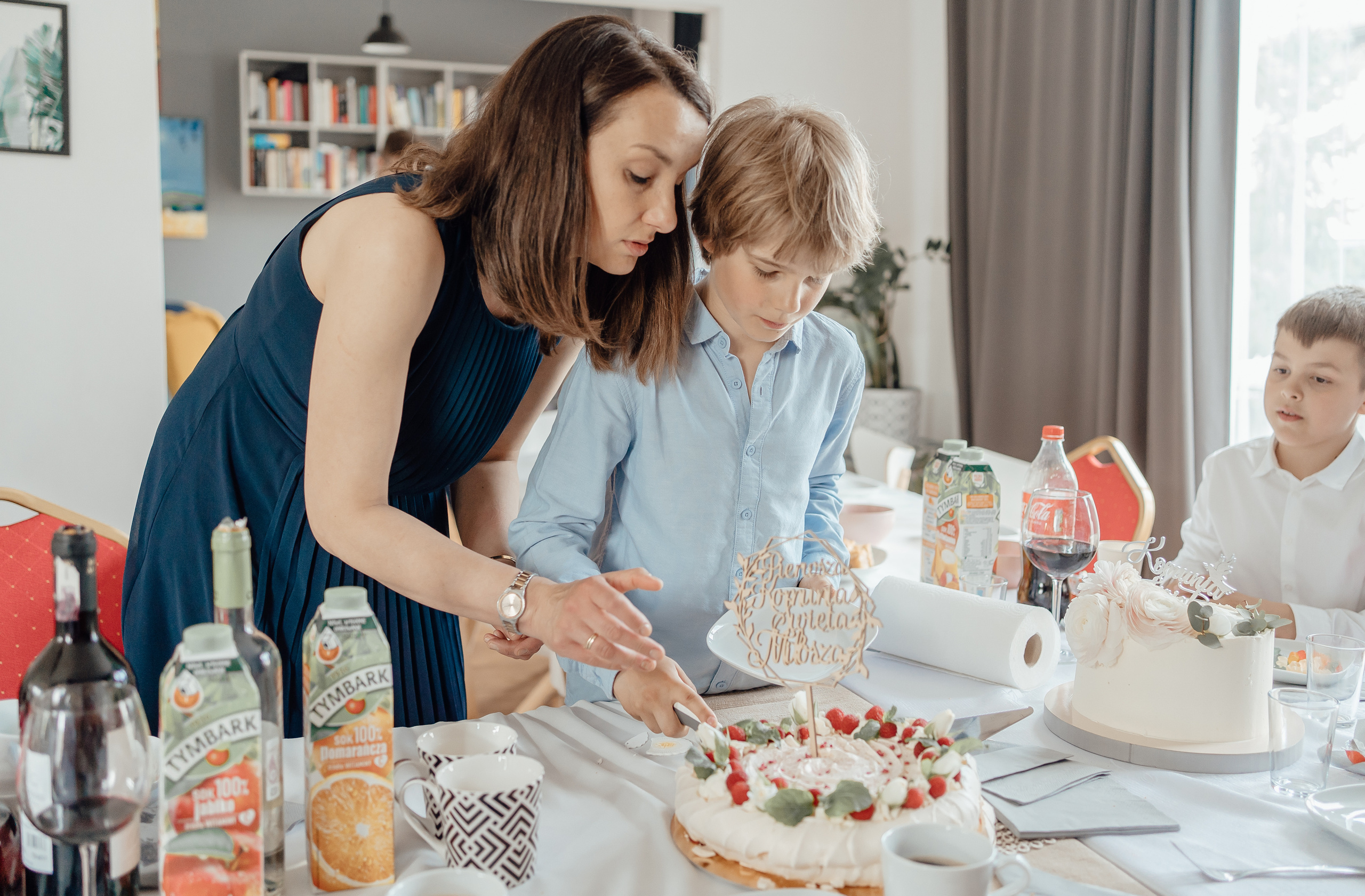 Reportaż z okazji przystąpienia do pierwszej komunii w Łodzi.