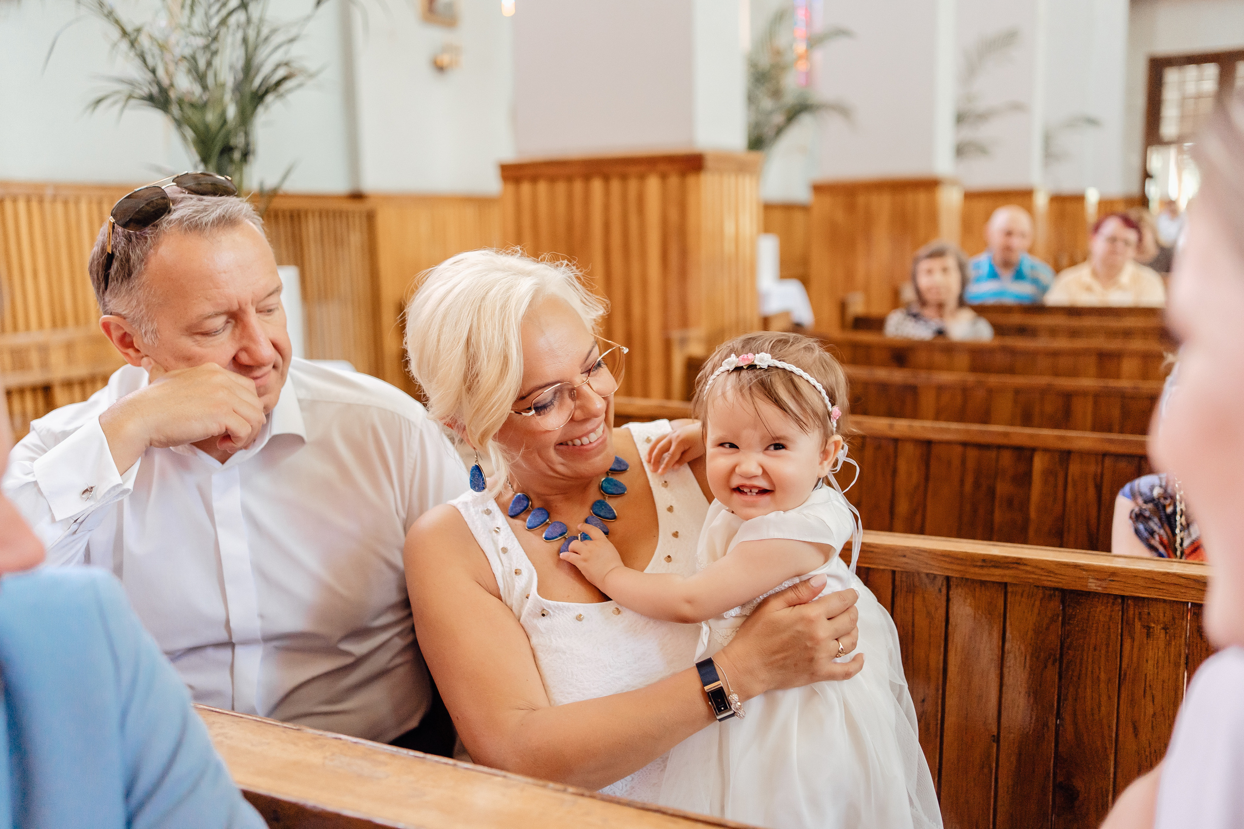 Reportaż z okazji chrztu świętego w Łodzi.