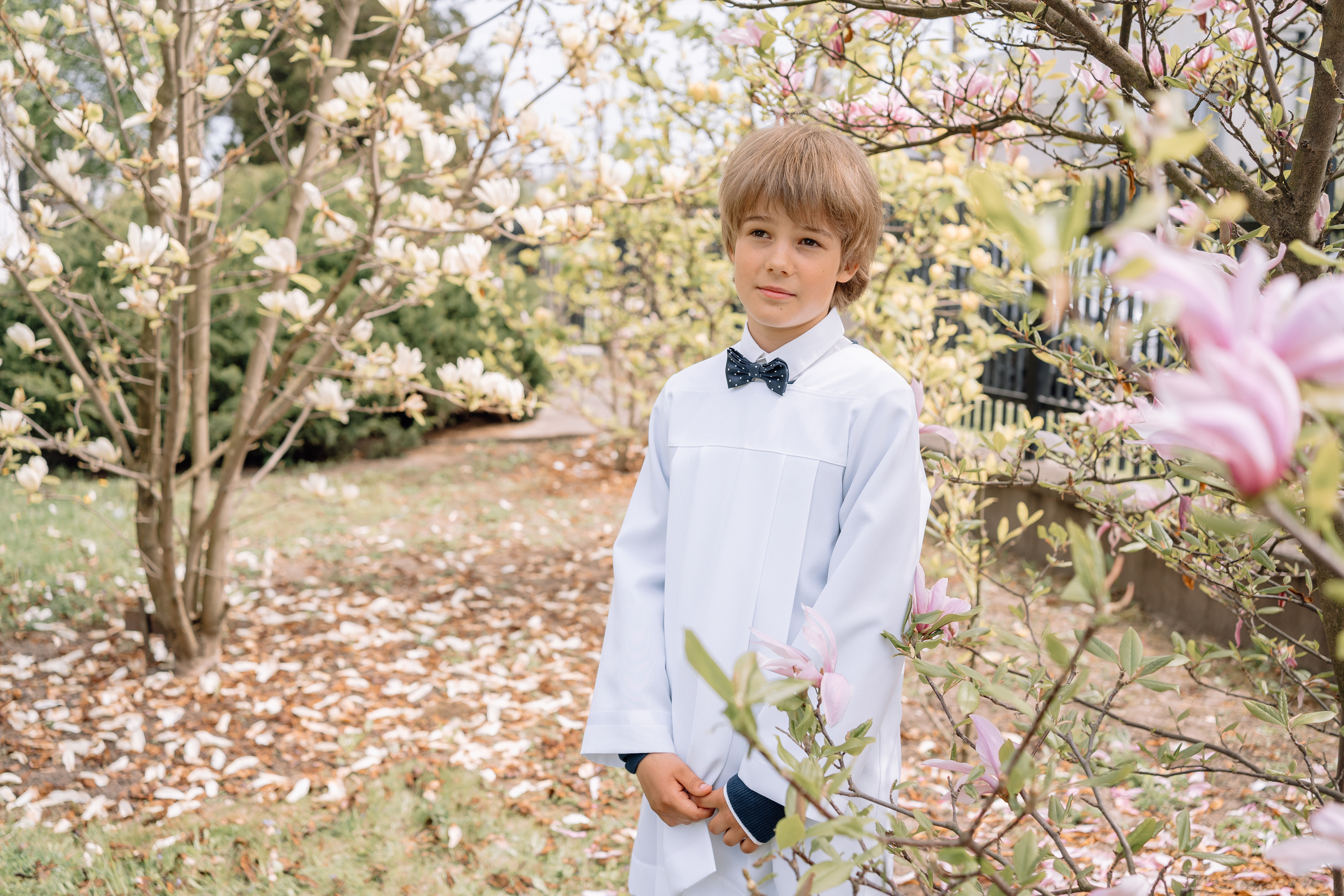 Reportaż z okazji przystąpienia do pierwszej komunii w Łodzi.