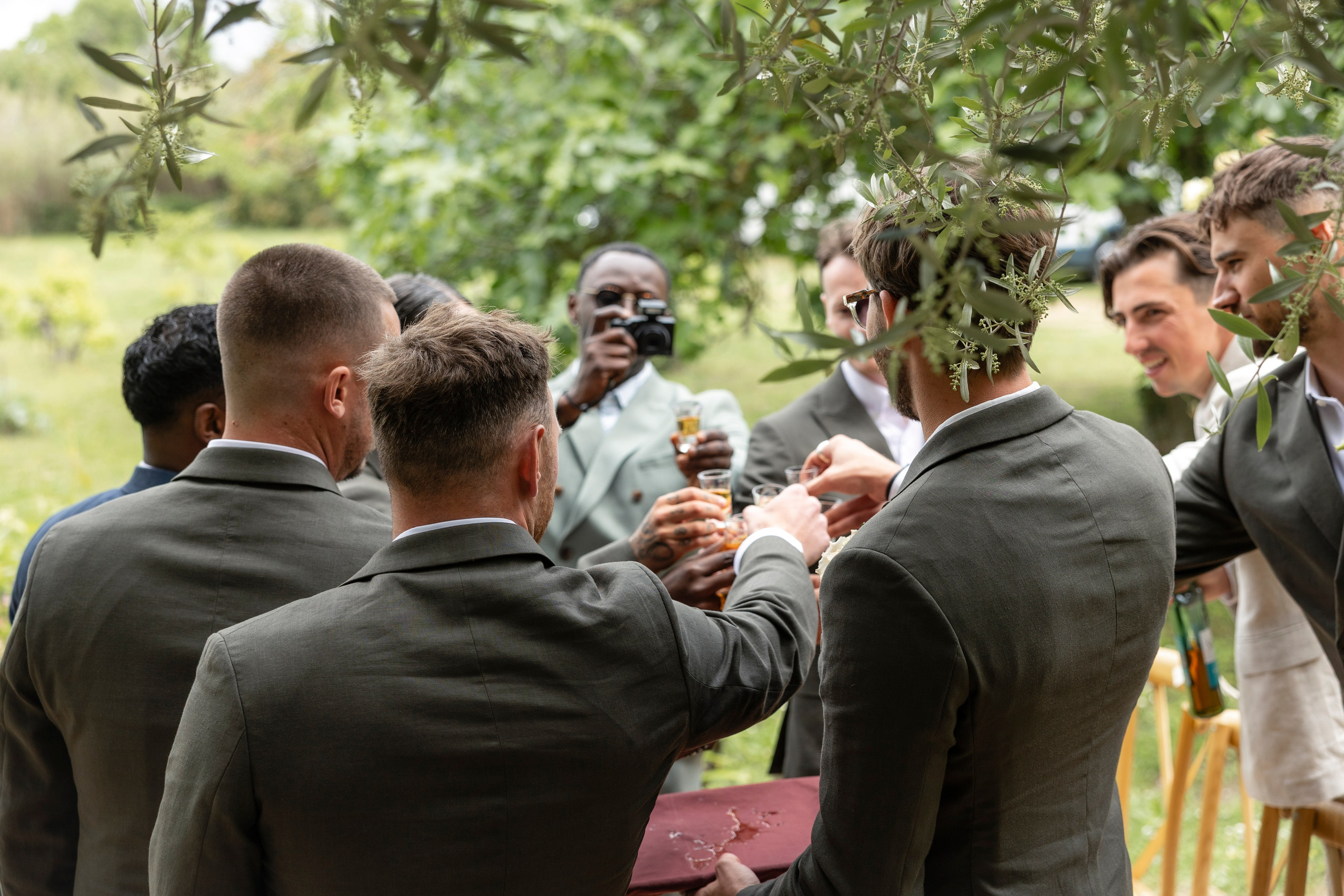 Vineyard Château Wedding in Occitanie — Puits Es Pratx. Eugénie Smirnova — Wedding & Elopement Photographer in Southwest France