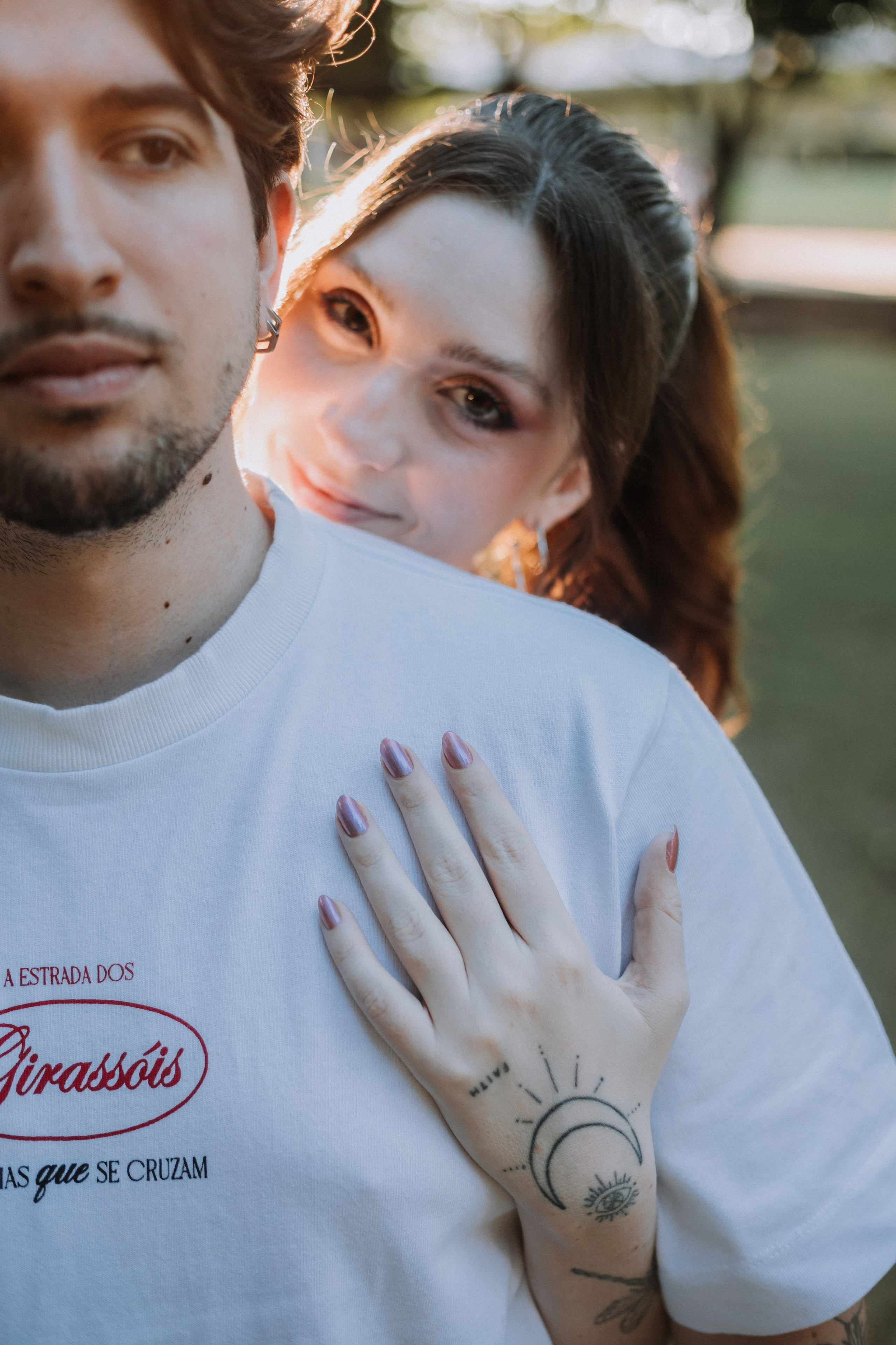 Ensaio de casal realizado no Parque da Pampulha, em Belo Horizonte/Minas Gerais.