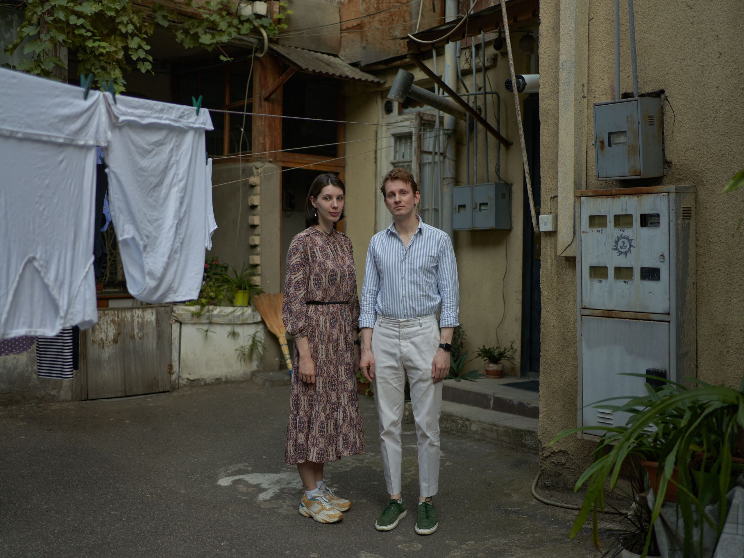 Alyona and Ilya are going to Italy, but they have been living in Tbilisi for half a year now, preparing documents to work in a new country.