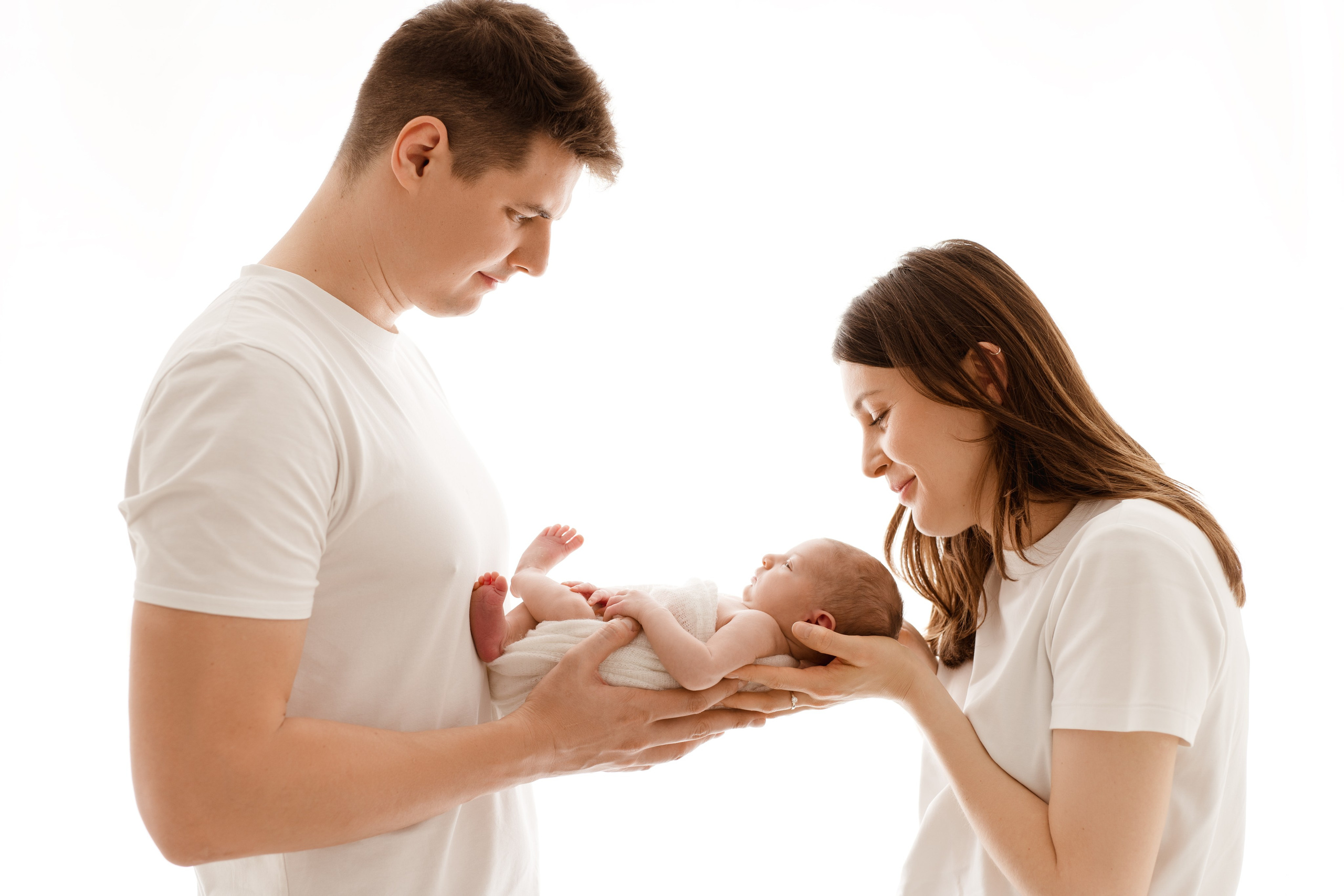 Naturalna sesja noworodkowa w Łodzi. Studio fotograficzne w Łodzi.