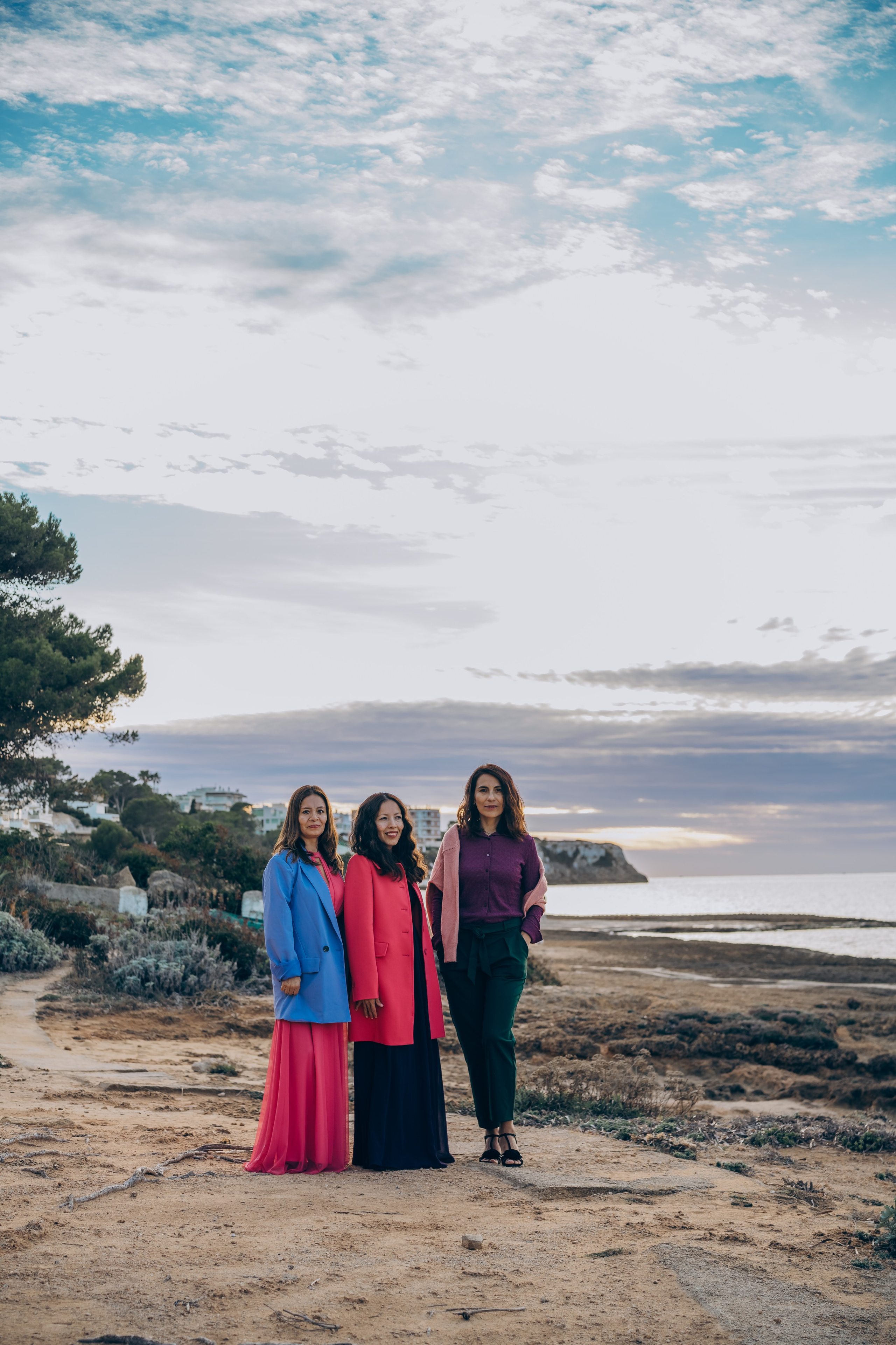 Brenda and friends. Photographer in Mallorca