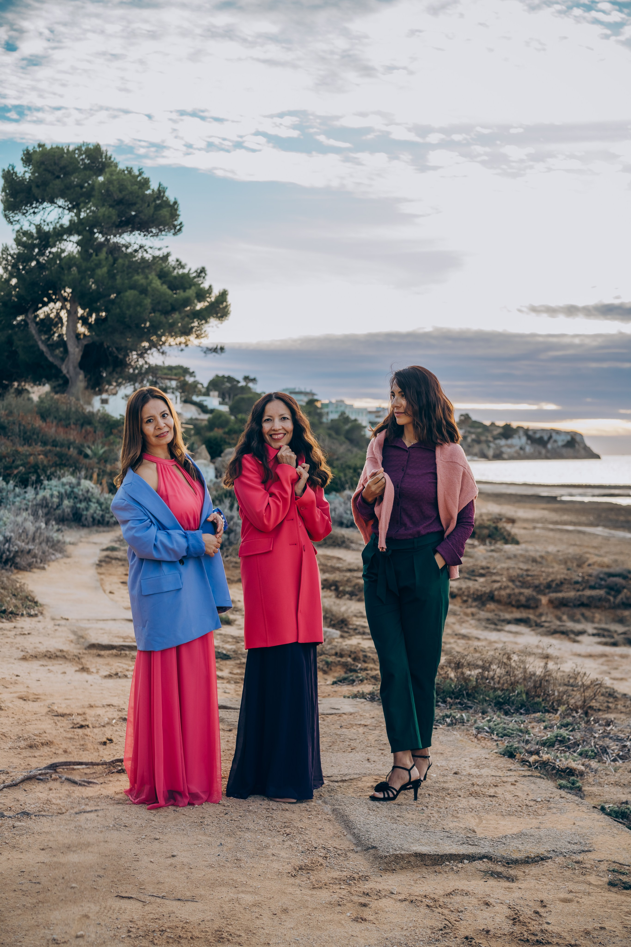 Brenda and friends. Photographer in Mallorca