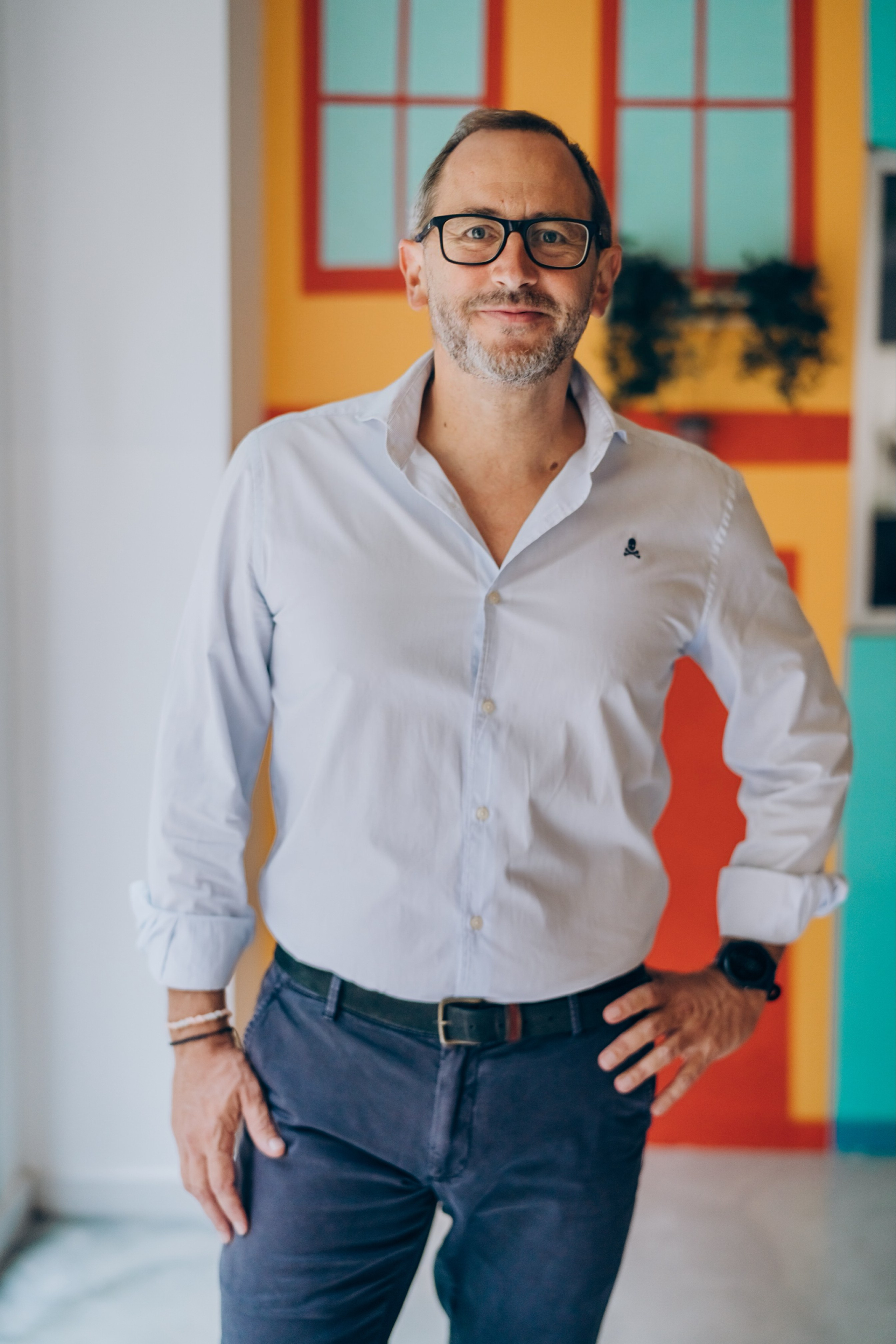 Portrait for the web site. Photographer in Mallorca