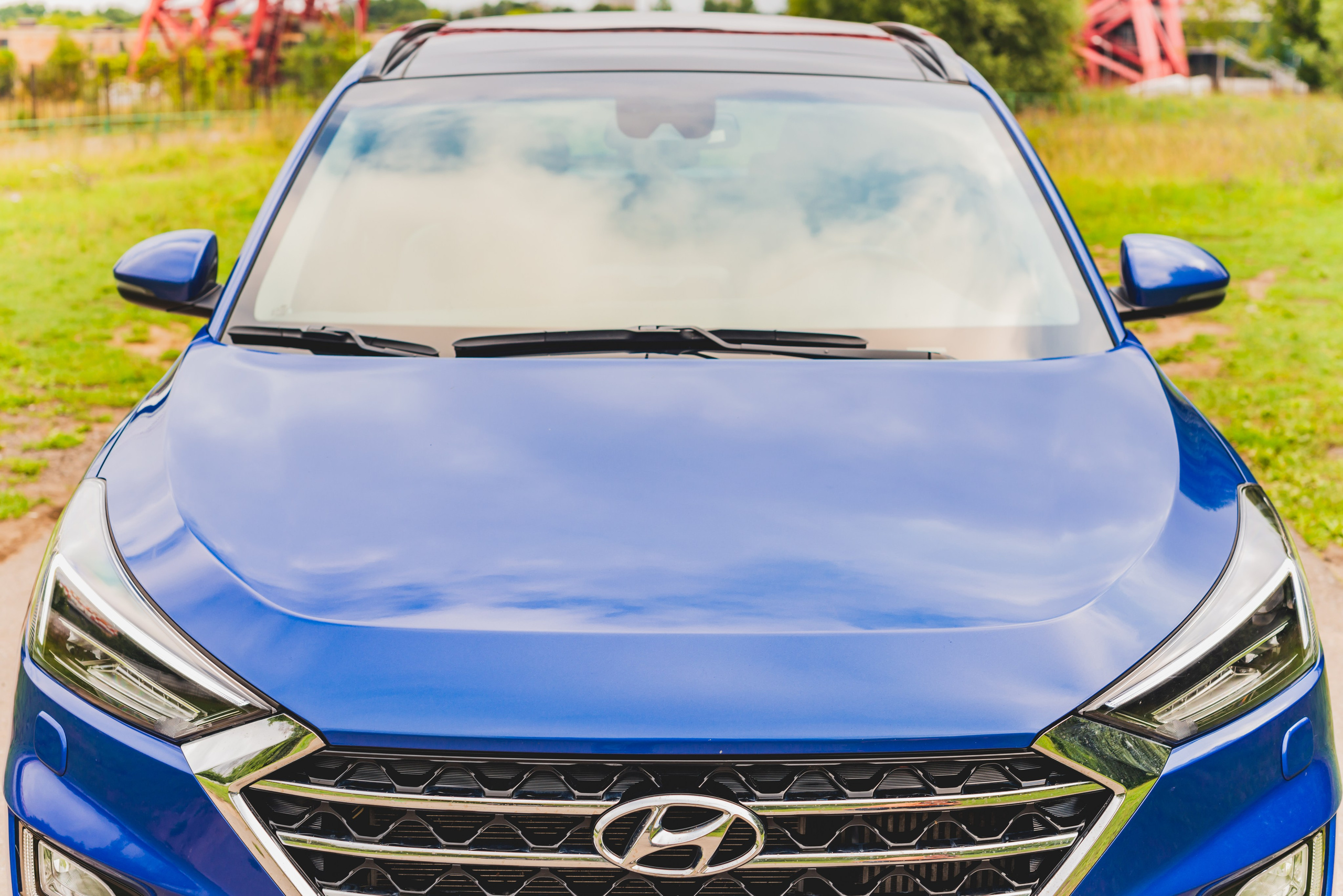 Фотосъемка автомобиля Hyundai Tucson. ФОТОГРАФ МЕКСИКА КИНТАНА-РОО